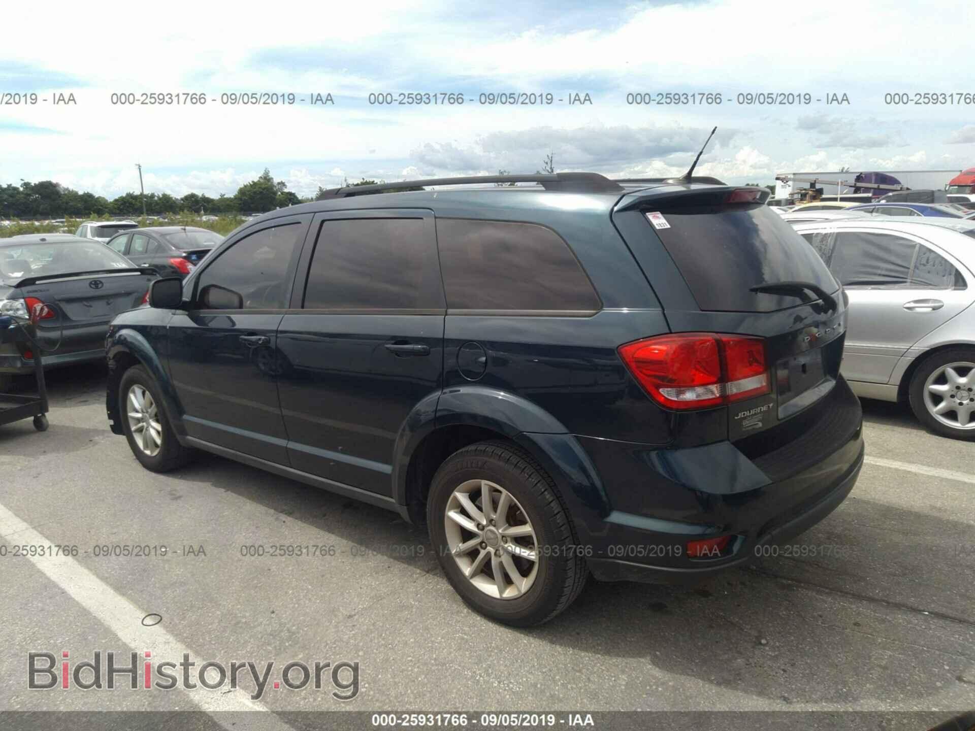 2013 DODGE JOURNEY - VIN: 3C4PDCBB9DT687202 - Фото 3