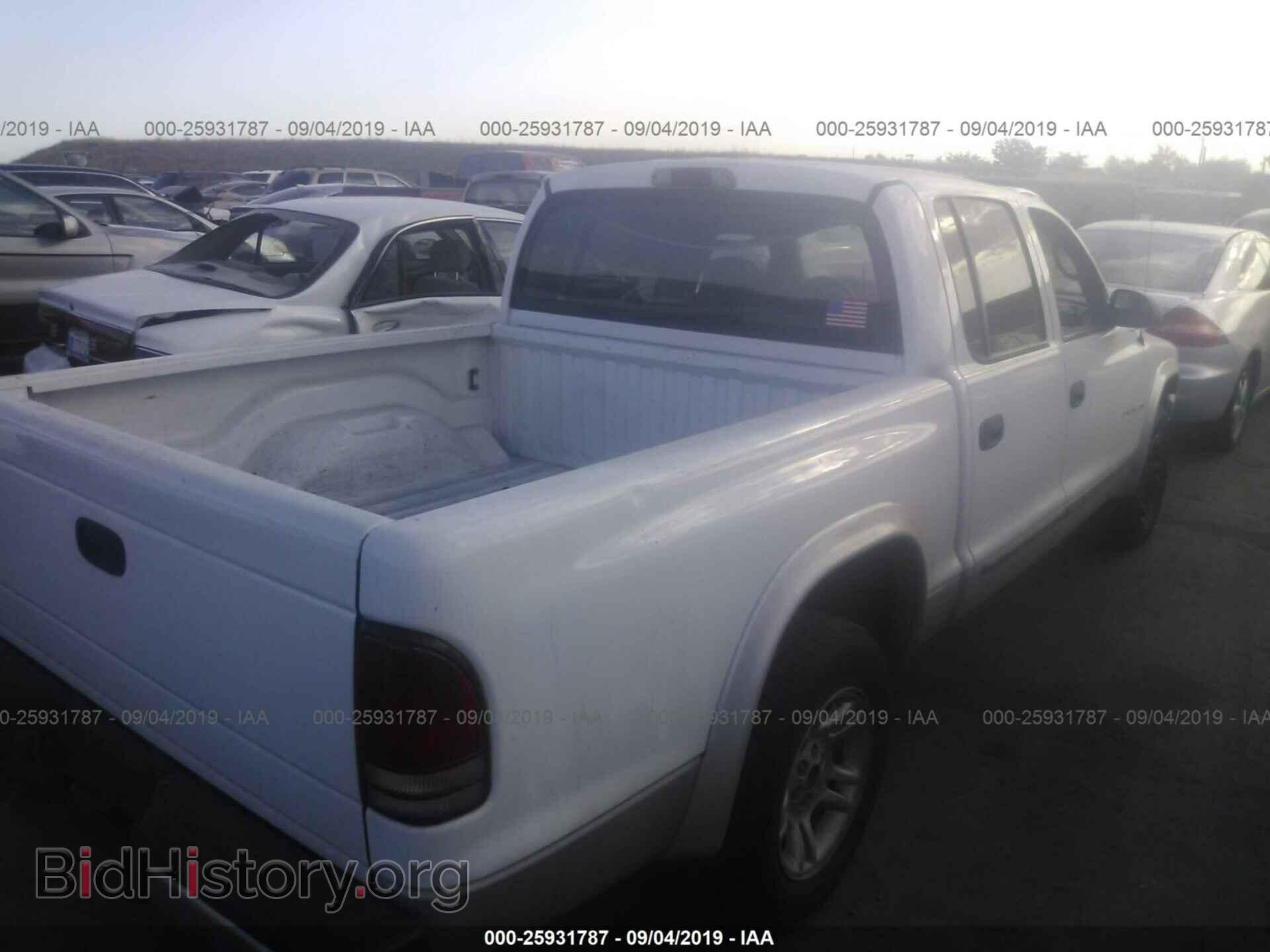 2002 DODGE DAKOTA - VIN: 1B7HL48N02S669927 - Фото 4