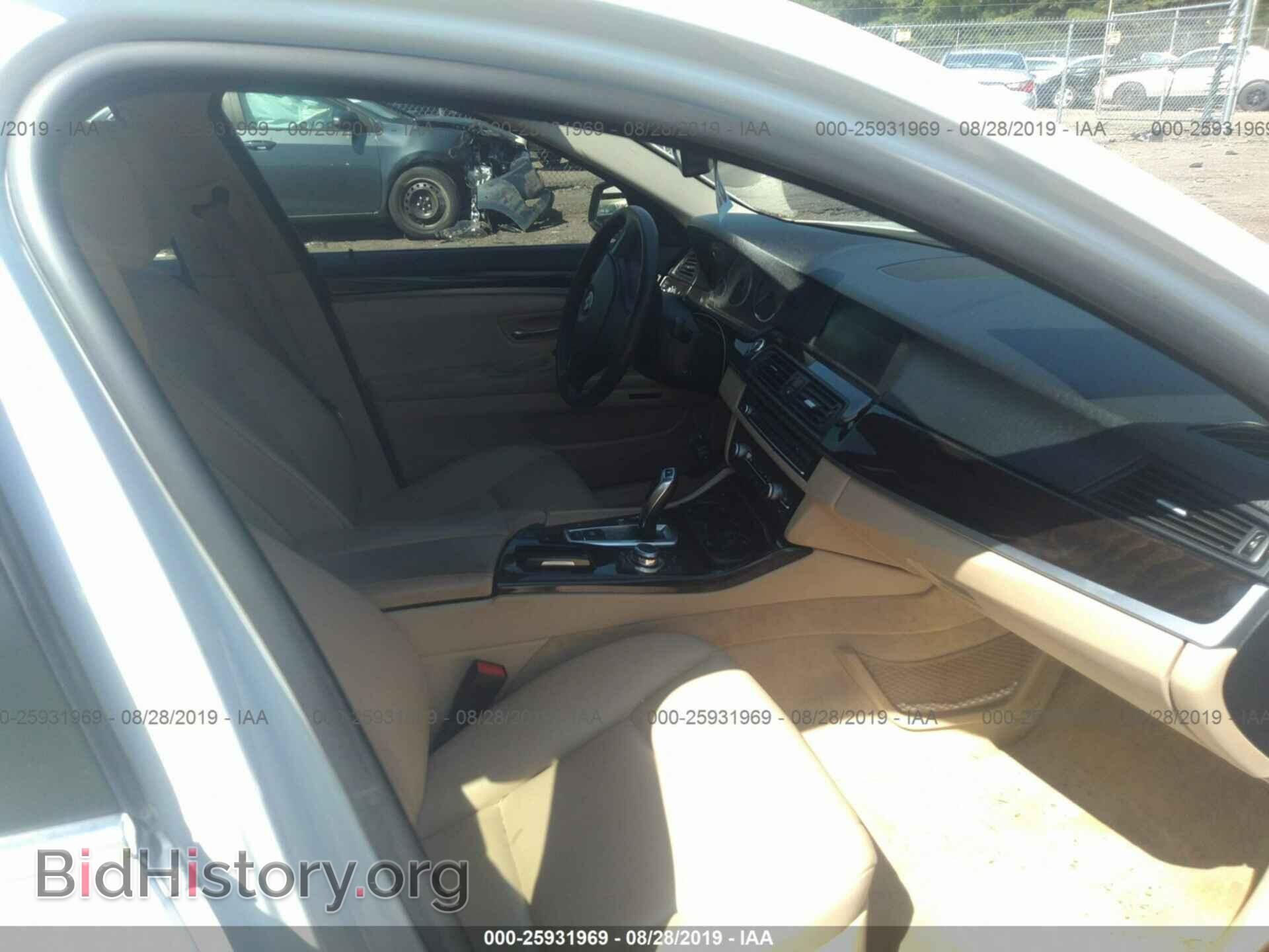2012 BMW 528 - VIN: WBAXG5C55CDX01979 - Фото 5