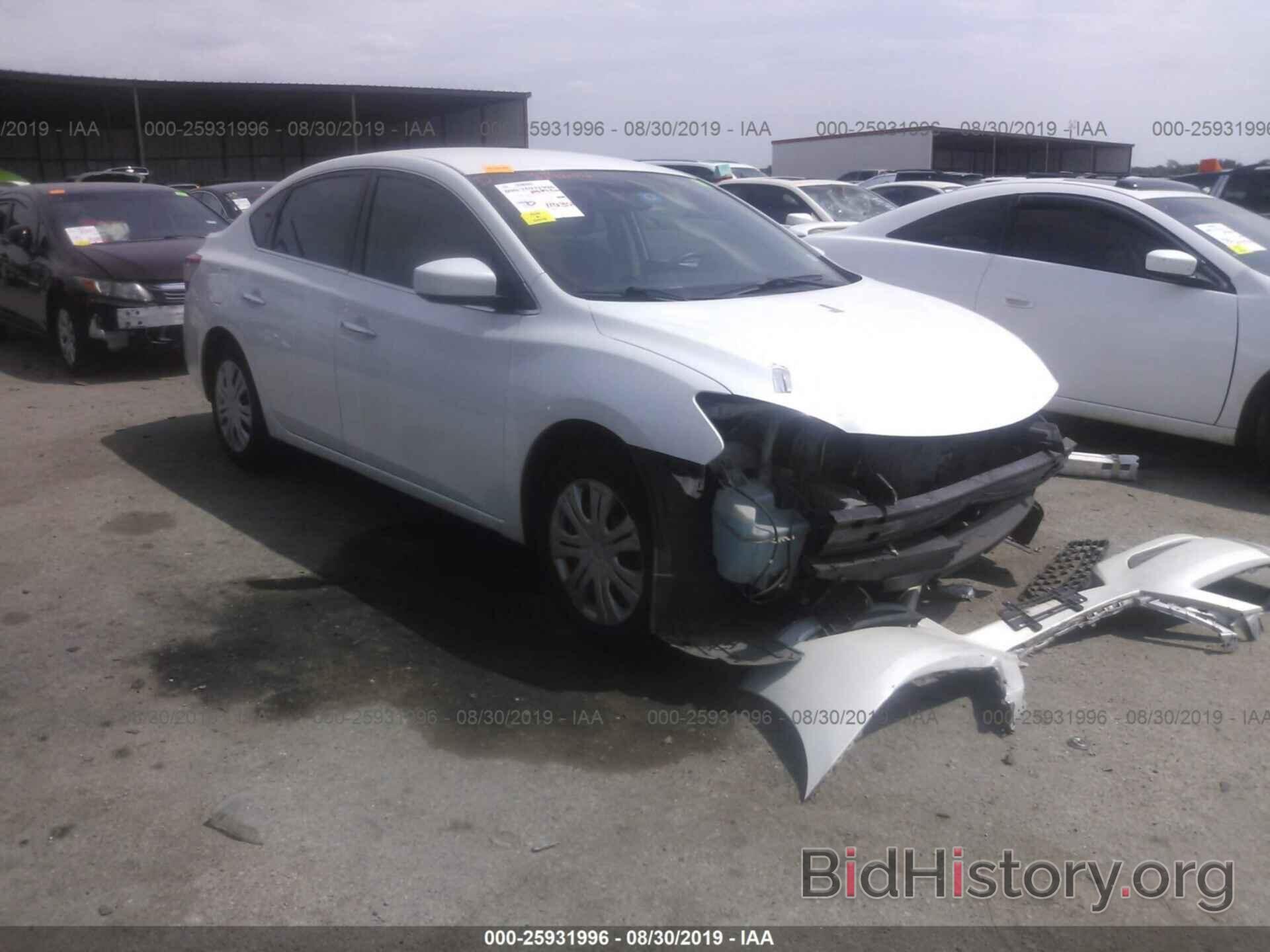 Photo 3N1AB7AP7EL624894 - NISSAN SENTRA 2014