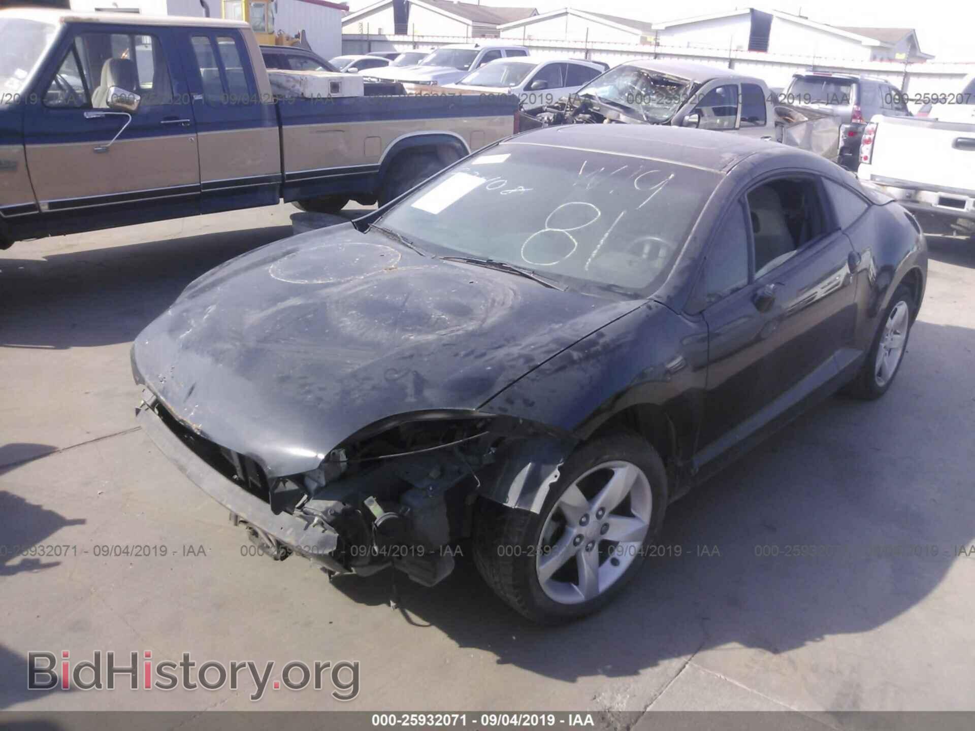 2008 MITSUBISHI ECLIPSE - VIN: 4A3AK24F68E036506 - Фото 2