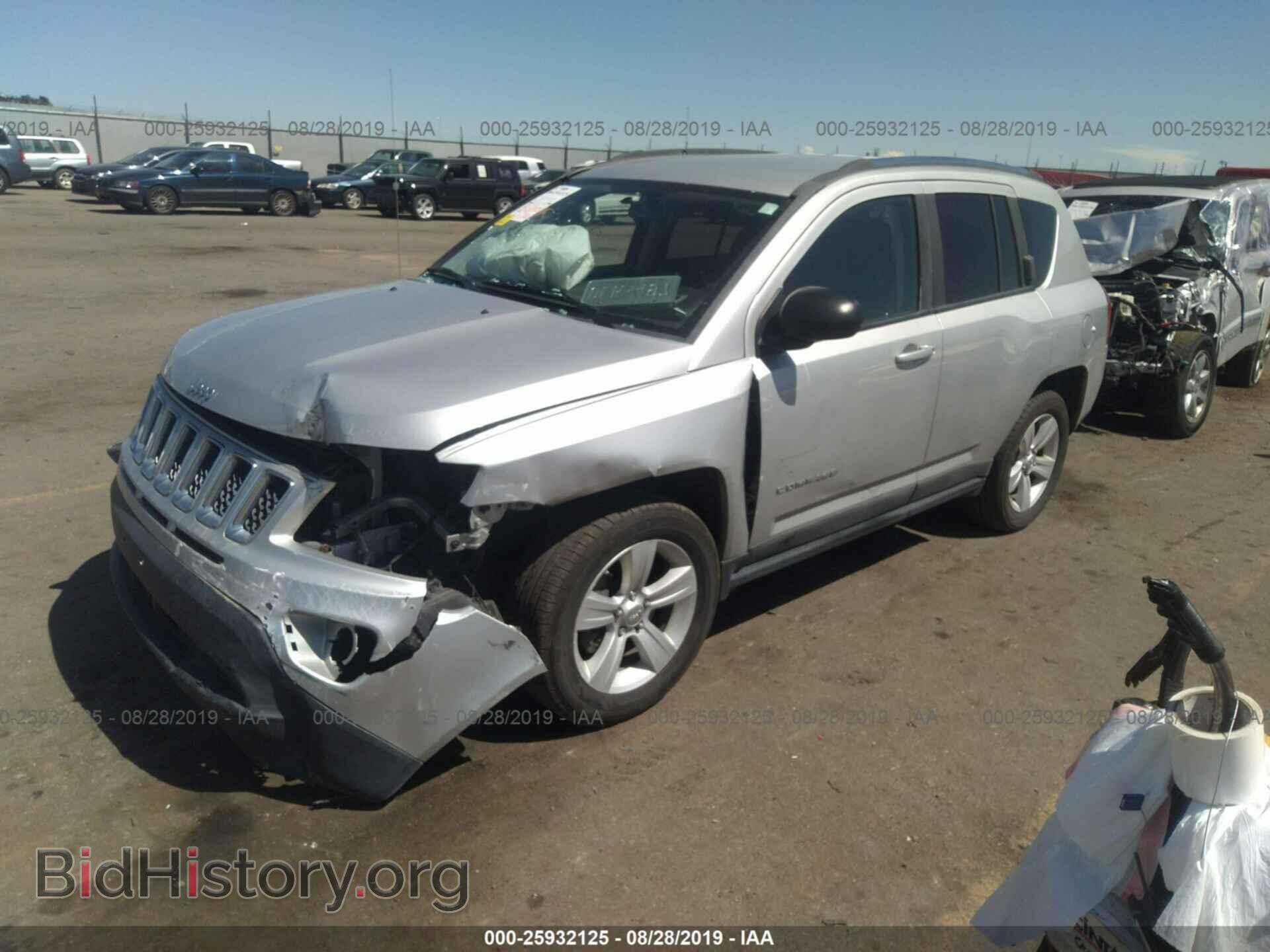 2011 JEEP COMPASS - VIN: 1J4NF1FB1BD148425 - Фото 2