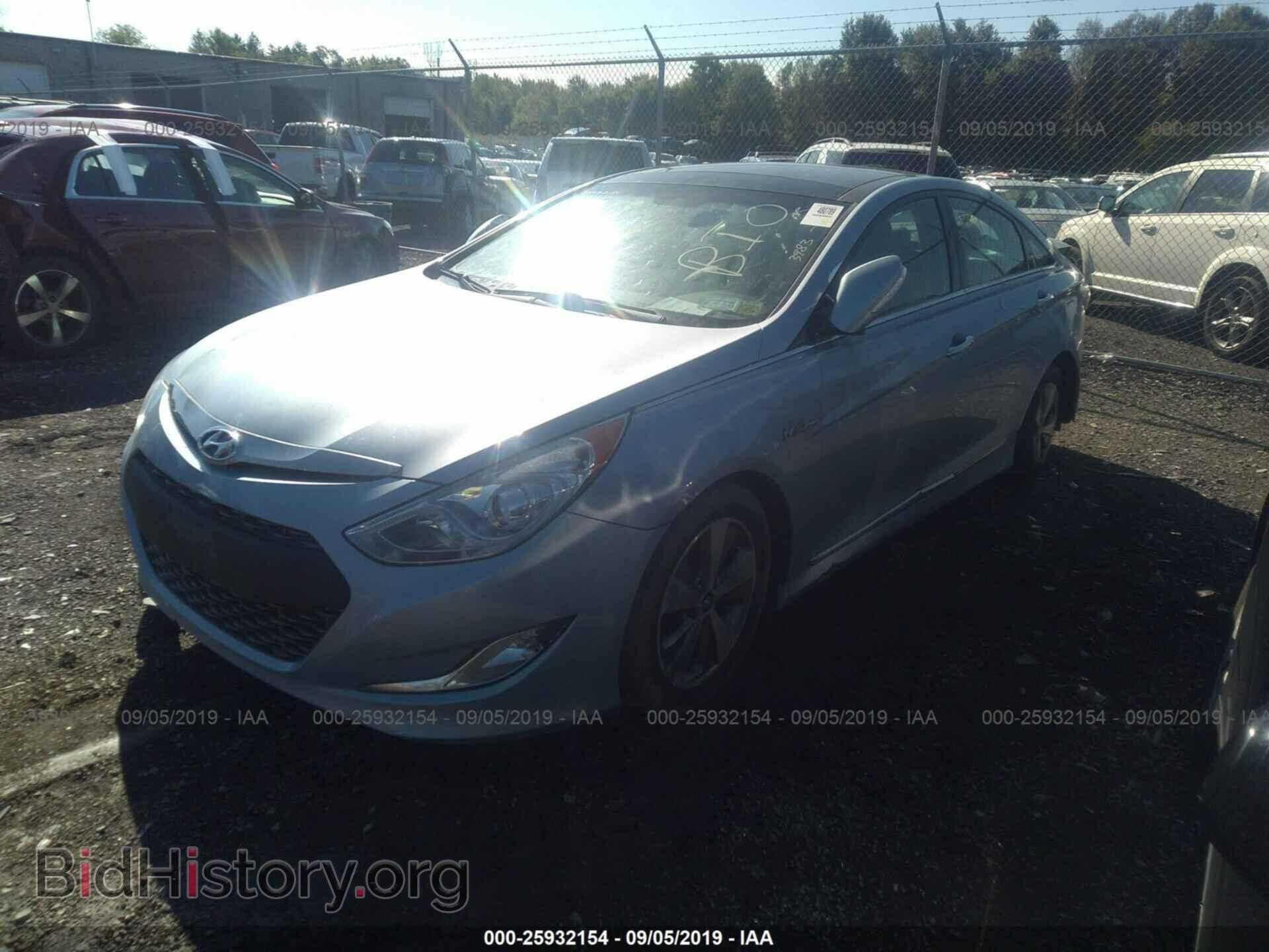 2012 HYUNDAI SONATA - VIN: KMHEC4A48CA024188 - Фото 2