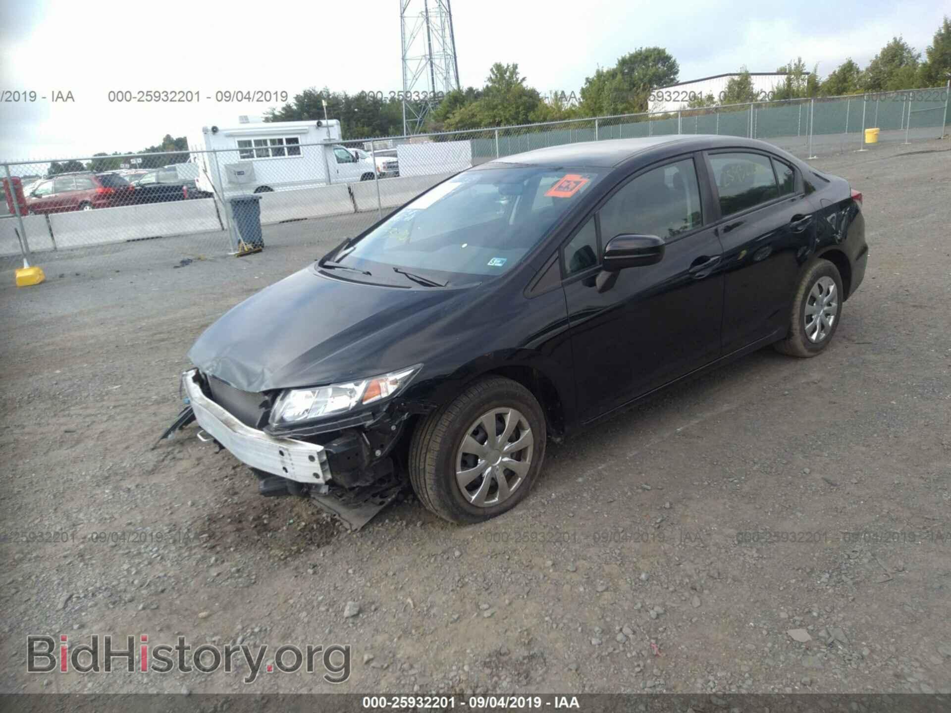 2014 HONDA CIVIC - VIN: 19XFB2F59EE248412 - Фото 2