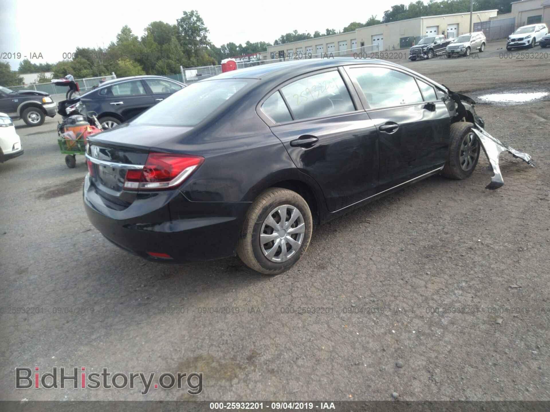 2014 HONDA CIVIC - VIN: 19XFB2F59EE248412 - Фото 4