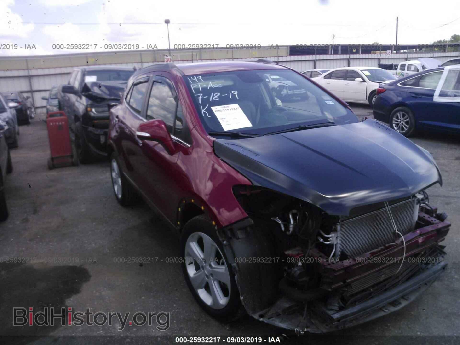 Фотография KL4CJBSB4FB208488 - BUICK ENCORE 2015