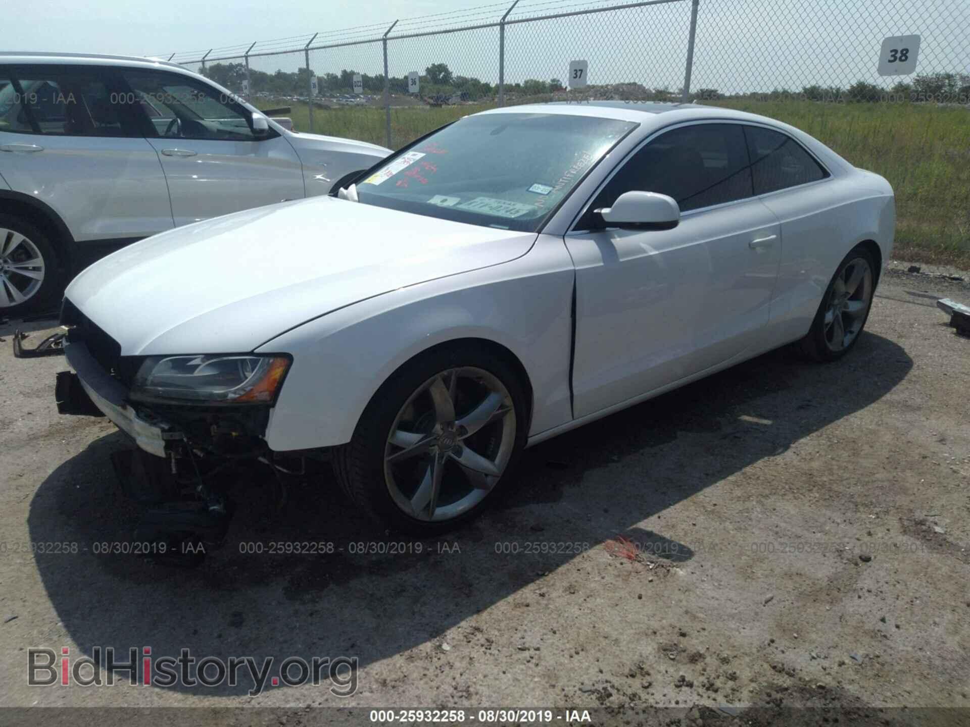 2012 AUDI A5 - VIN: WAULFAFR8CA024470 - Фото 2
