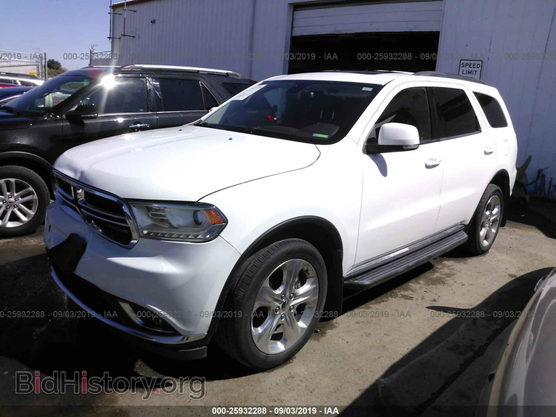 2014 DODGE DURANGO - VIN: 1C4RDJDG5EC353946 - Фото 2