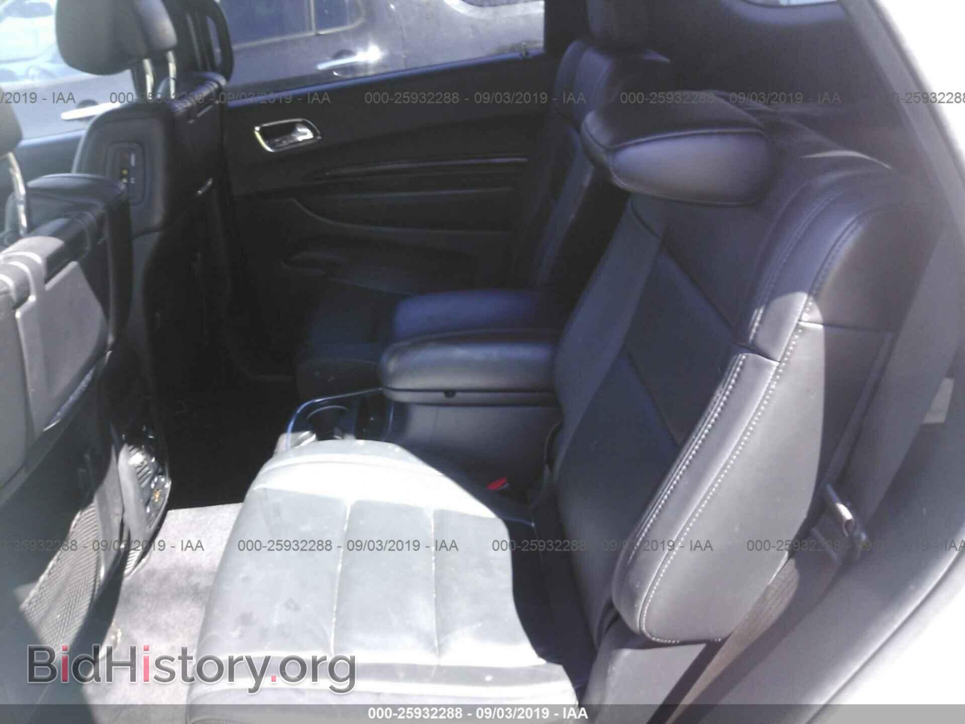 2014 DODGE DURANGO - VIN: 1C4RDJDG5EC353946 - Фото 8
