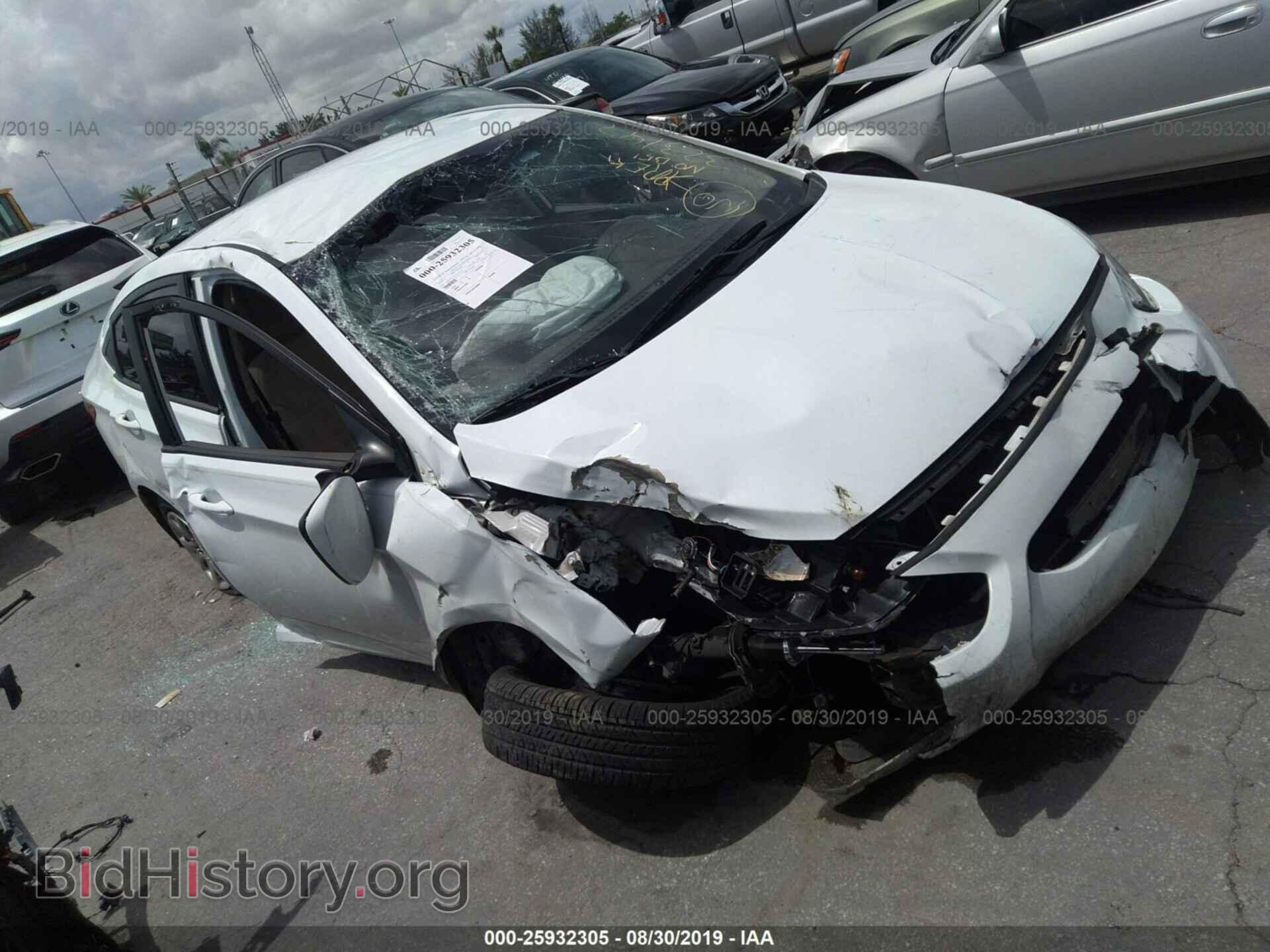 Фотография KMHCT4AE0DU323142 - HYUNDAI ACCENT 2013