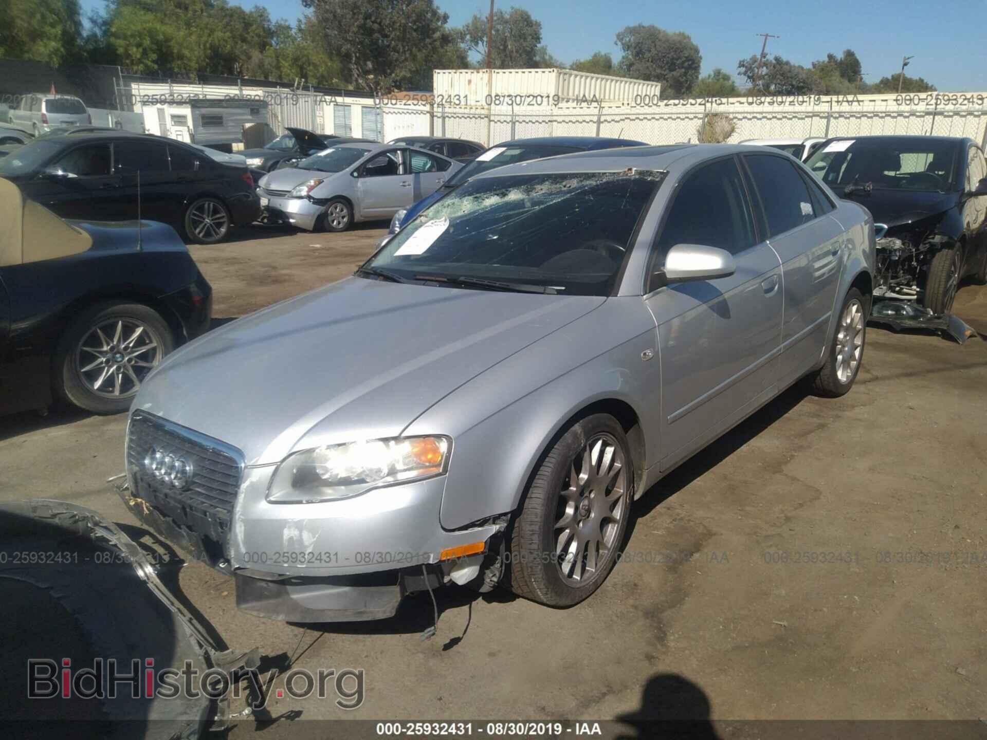 2006 AUDI A4 - VIN: WAUAF78E96A241664 - Фото 2