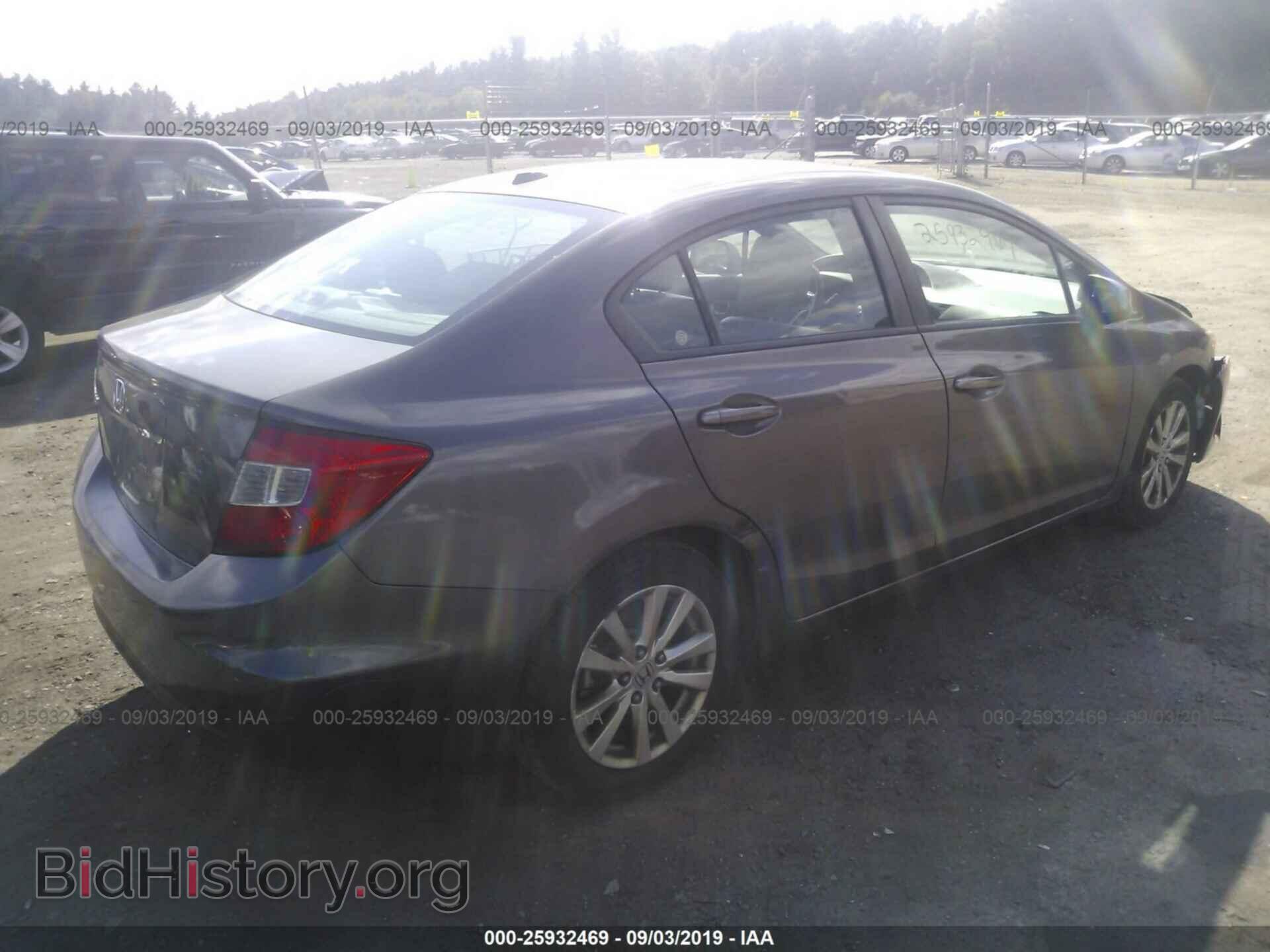 2012 HONDA CIVIC - VIN: 2HGFB2F96CH507587 - Photo 4