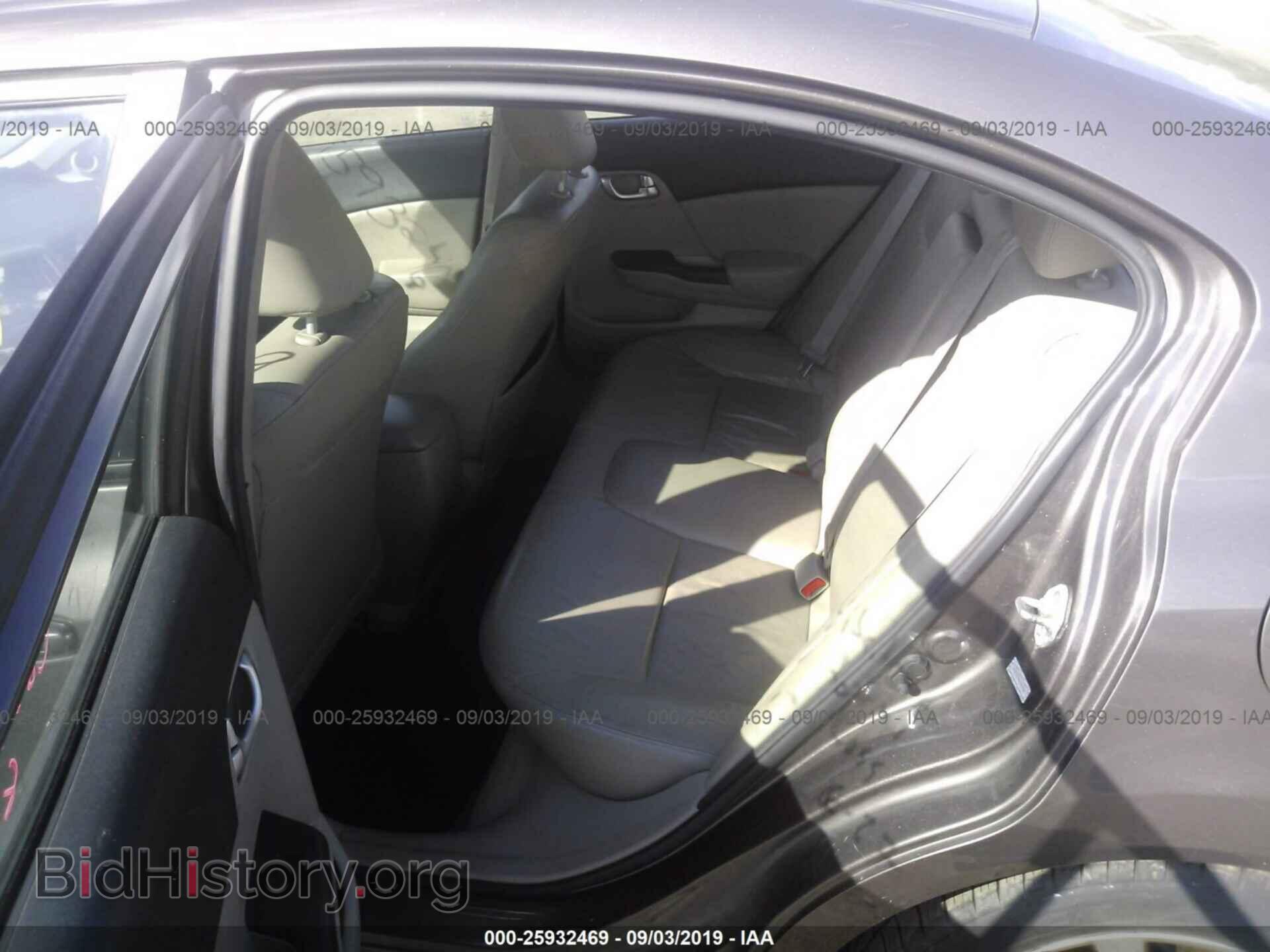 2012 HONDA CIVIC - VIN: 2HGFB2F96CH507587 - Photo 8
