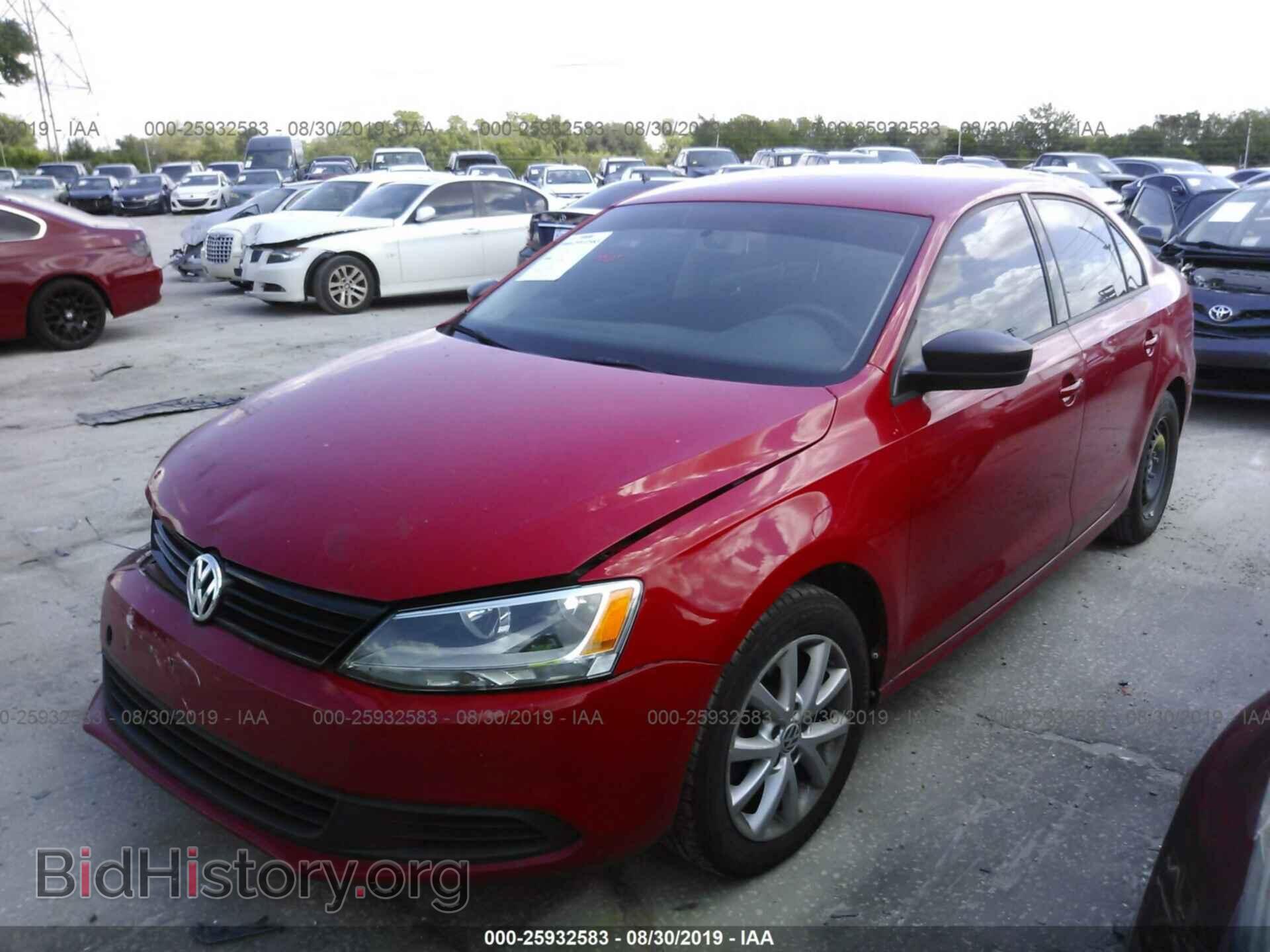 2012 VOLKSWAGEN JETTA - VIN: 3VW1K7AJ9CM388357 - Фото 2