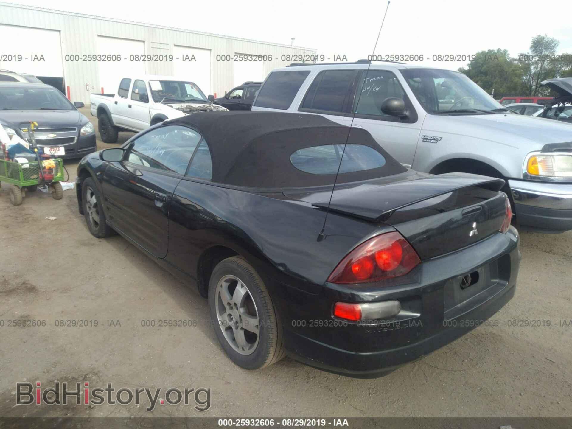 2003 MITSUBISHI ECLIPSE - VIN: 4A3AE45G43E001143 - Фото 3