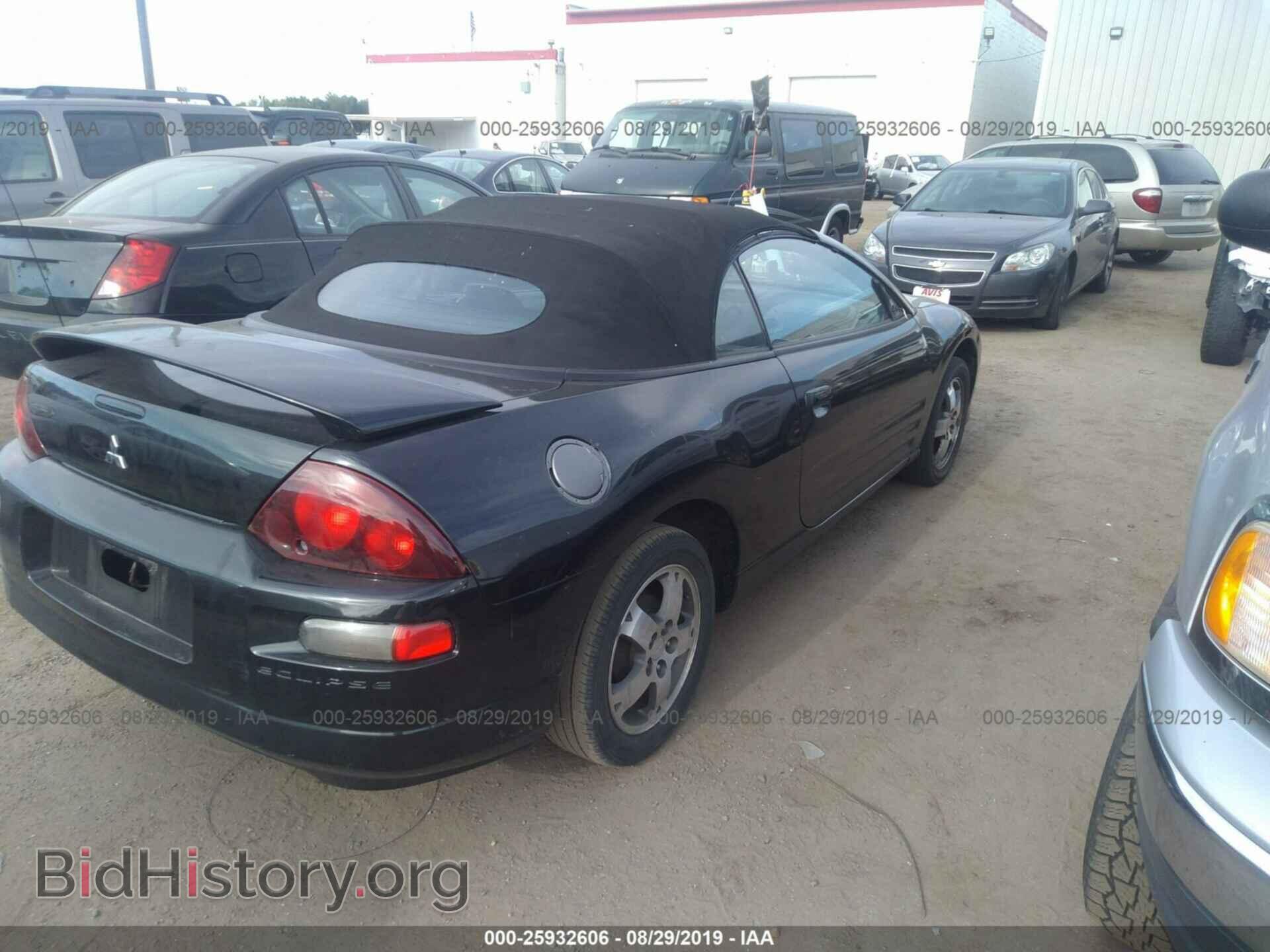 2003 MITSUBISHI ECLIPSE - VIN: 4A3AE45G43E001143 - Фото 4
