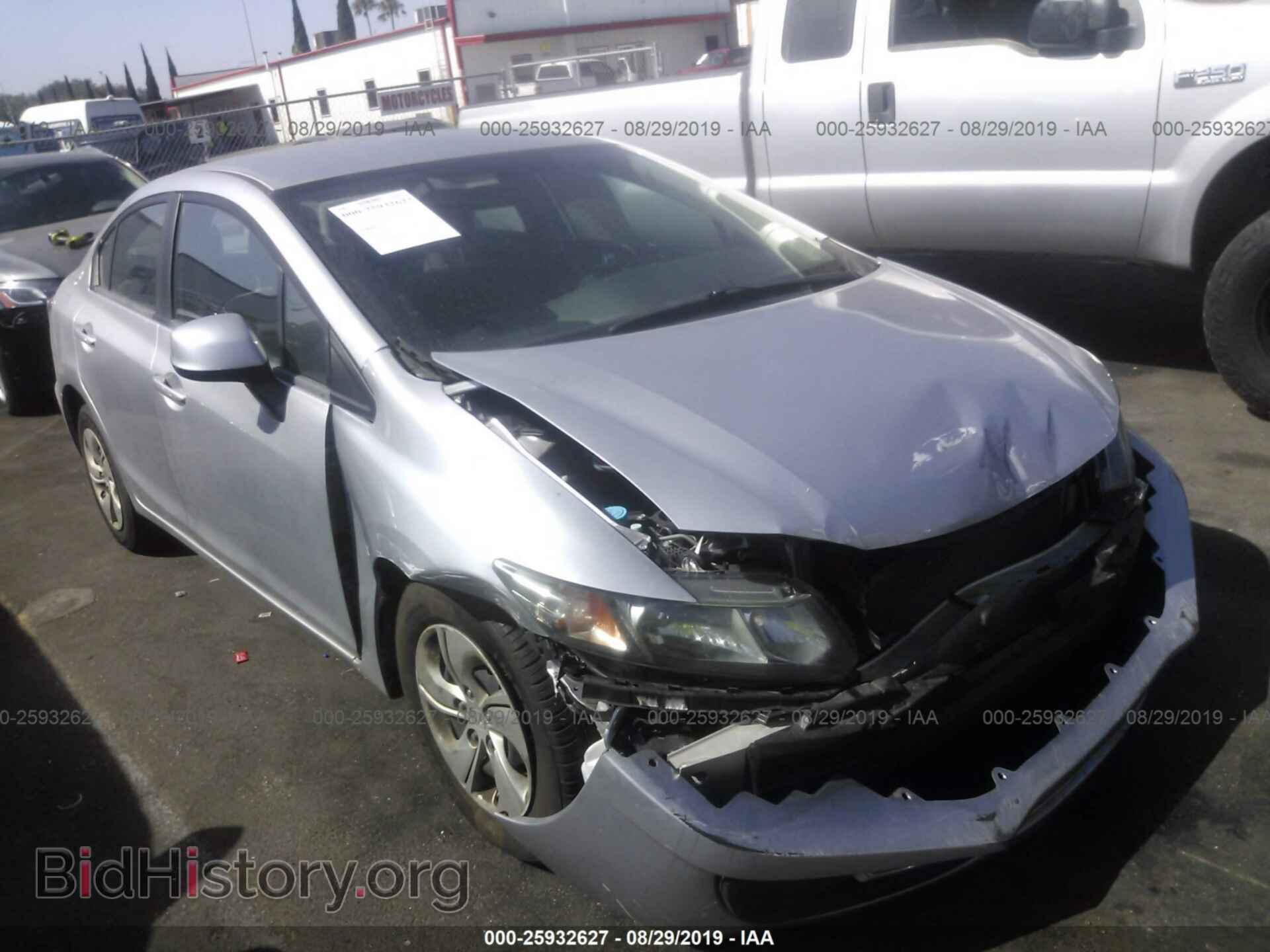 Фотография 19XFB2F50DE288277 - HONDA CIVIC 2013
