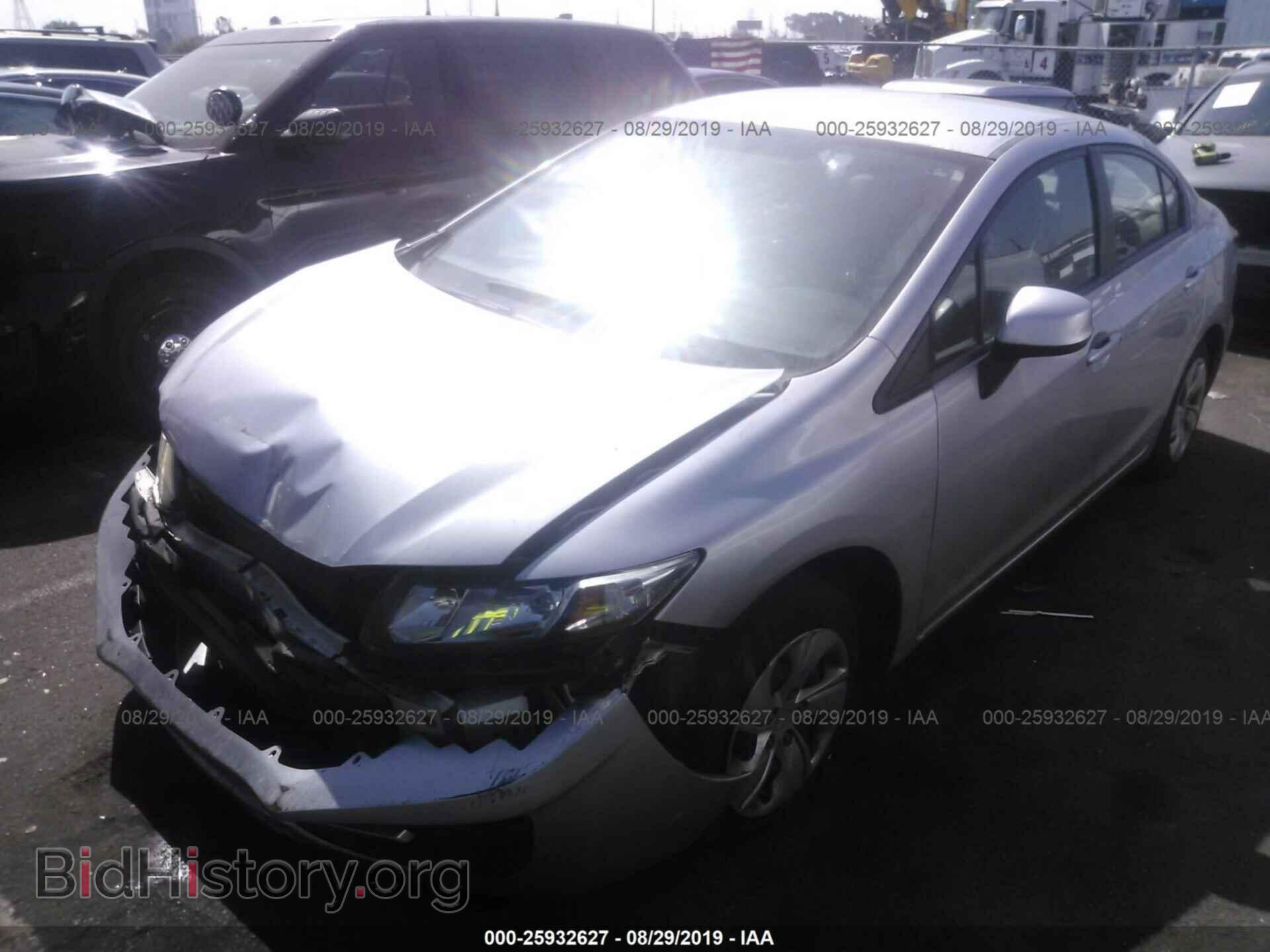 2013 HONDA CIVIC - VIN: 19XFB2F50DE288277 - Фото 2
