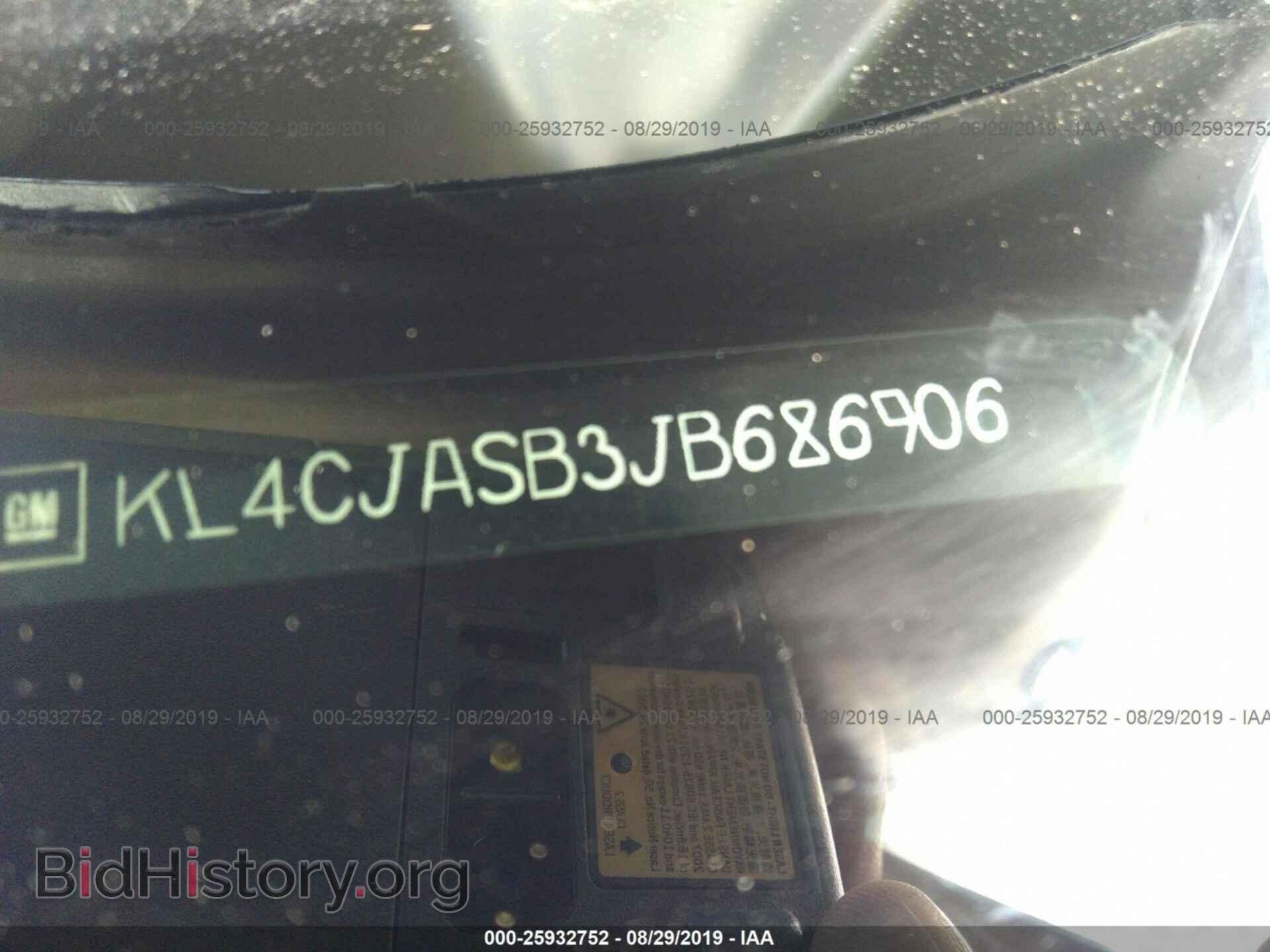2018 BUICK ENCORE - VIN: KL4CJASB3JB686906 - Photo 9