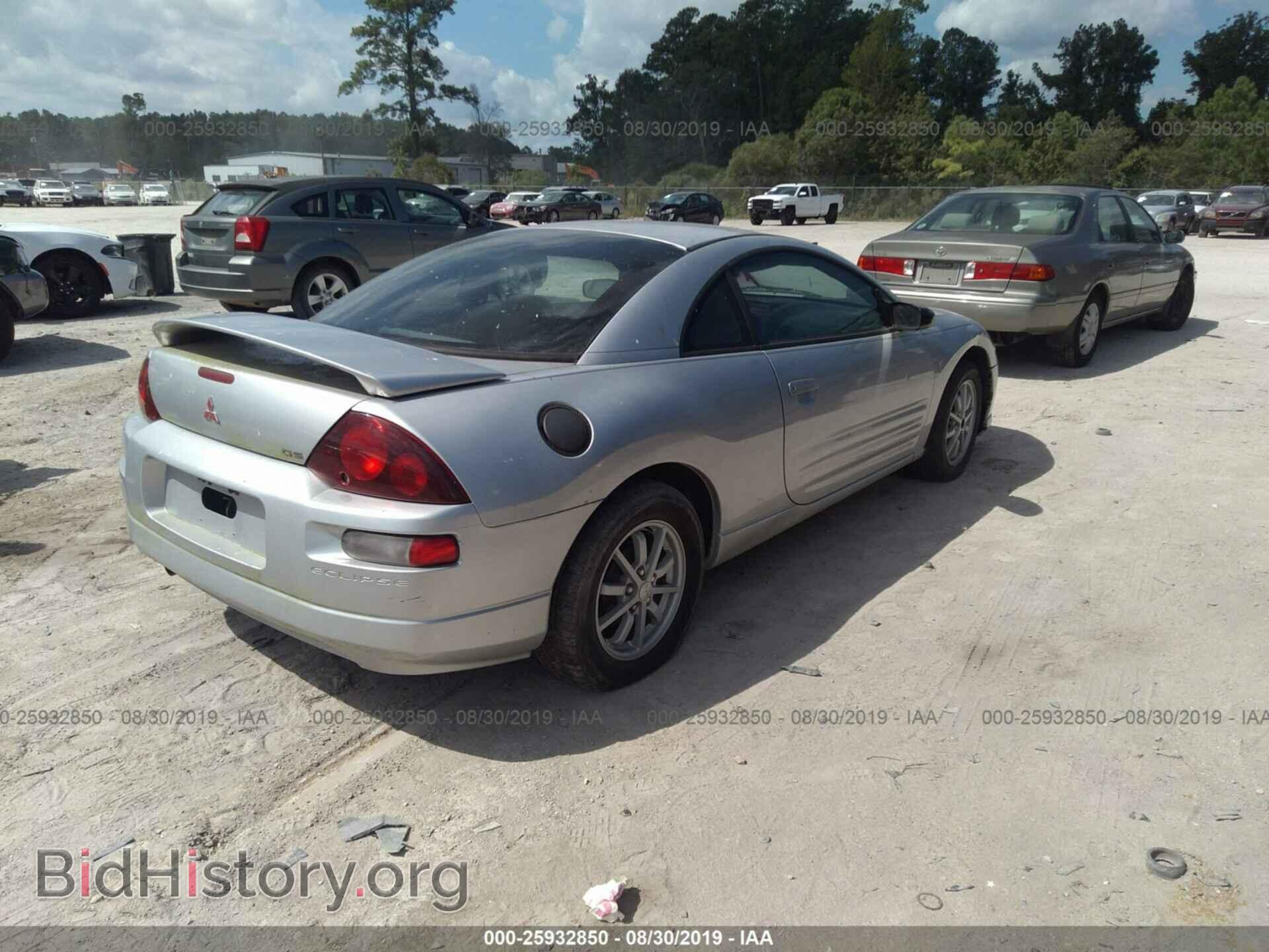 2001 MITSUBISHI ECLIPSE - VIN: 4A3AC44G71E131549 - Photo 4