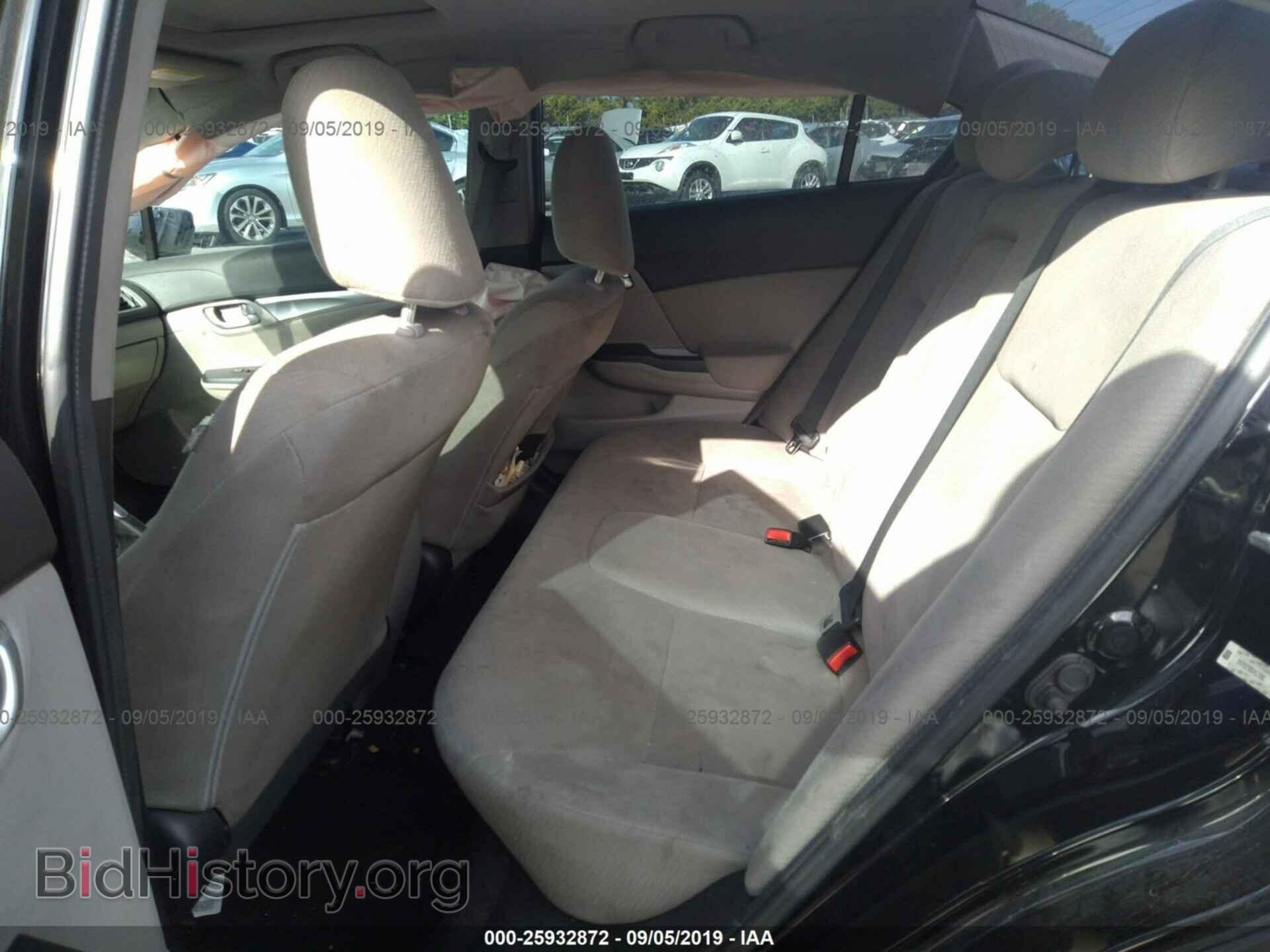 2013 HONDA CIVIC - VIN: 2HGFB2F89DH531990 - Фото 8
