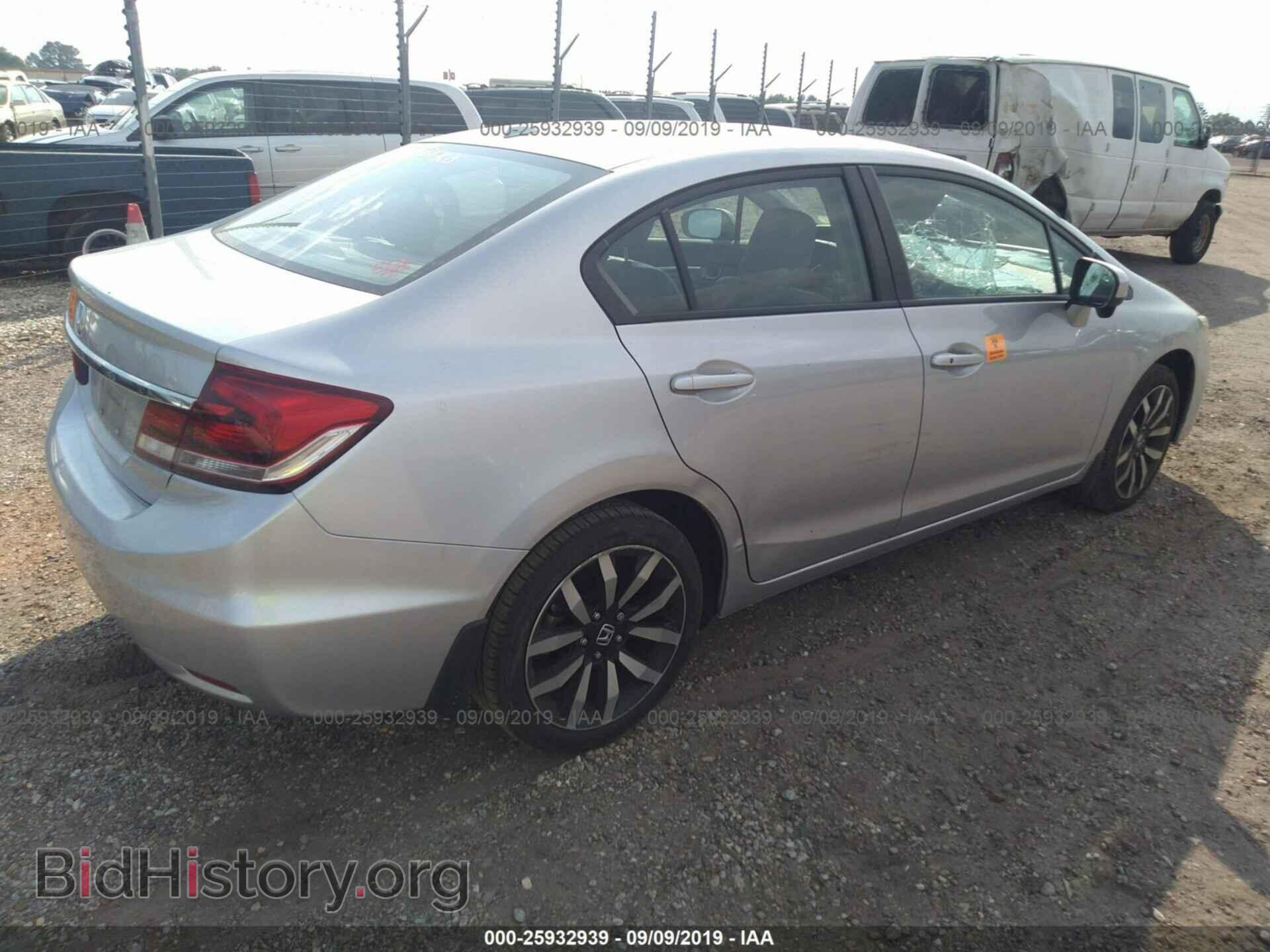 2014 HONDA CIVIC - VIN: 19XFB2F90EE078802 - Фото 4