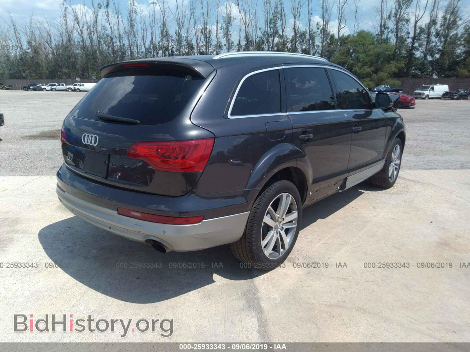 2011 AUDI Q7 - VIN: WA1LGAFE0BD003830 - Фото 4