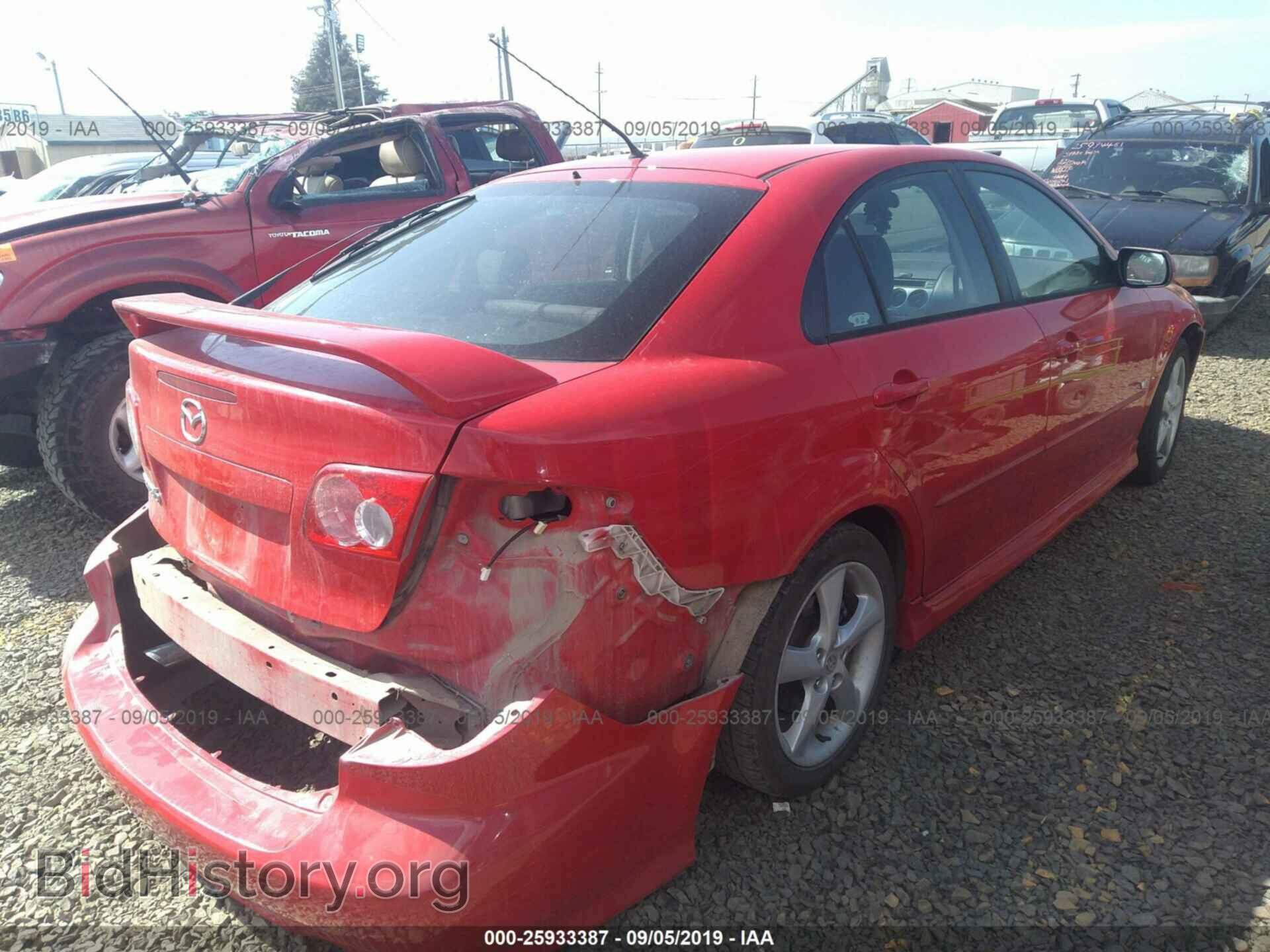 2005 MAZDA 6 - VIN: 1YVHP84D555M57191 - Фото 4