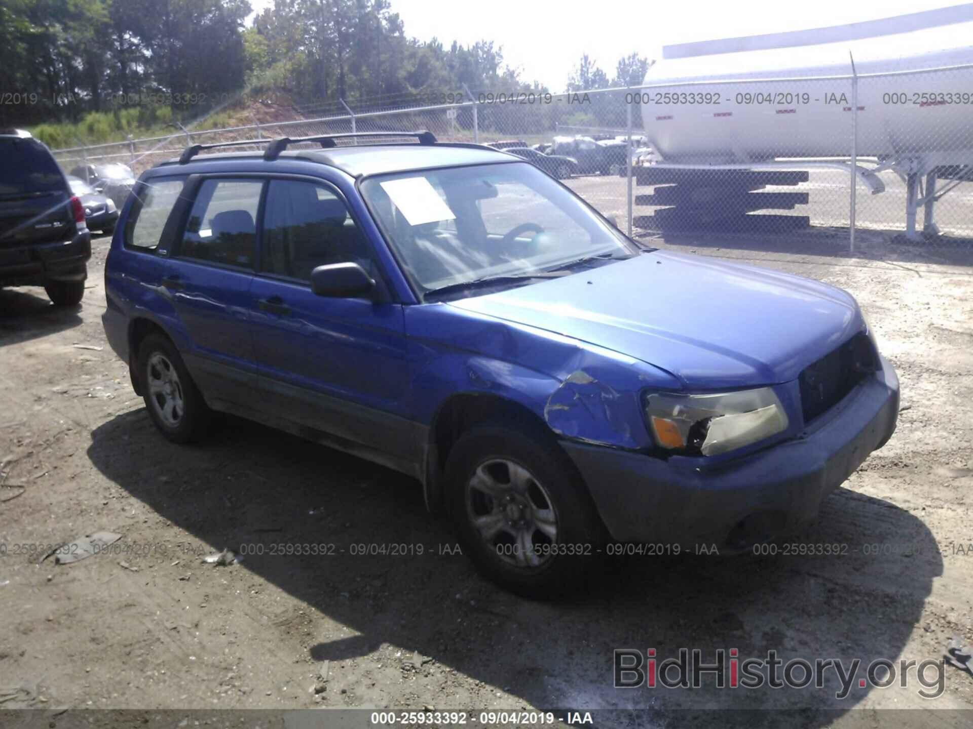 Photo JF1SG63633H737695 - SUBARU FORESTER 2003