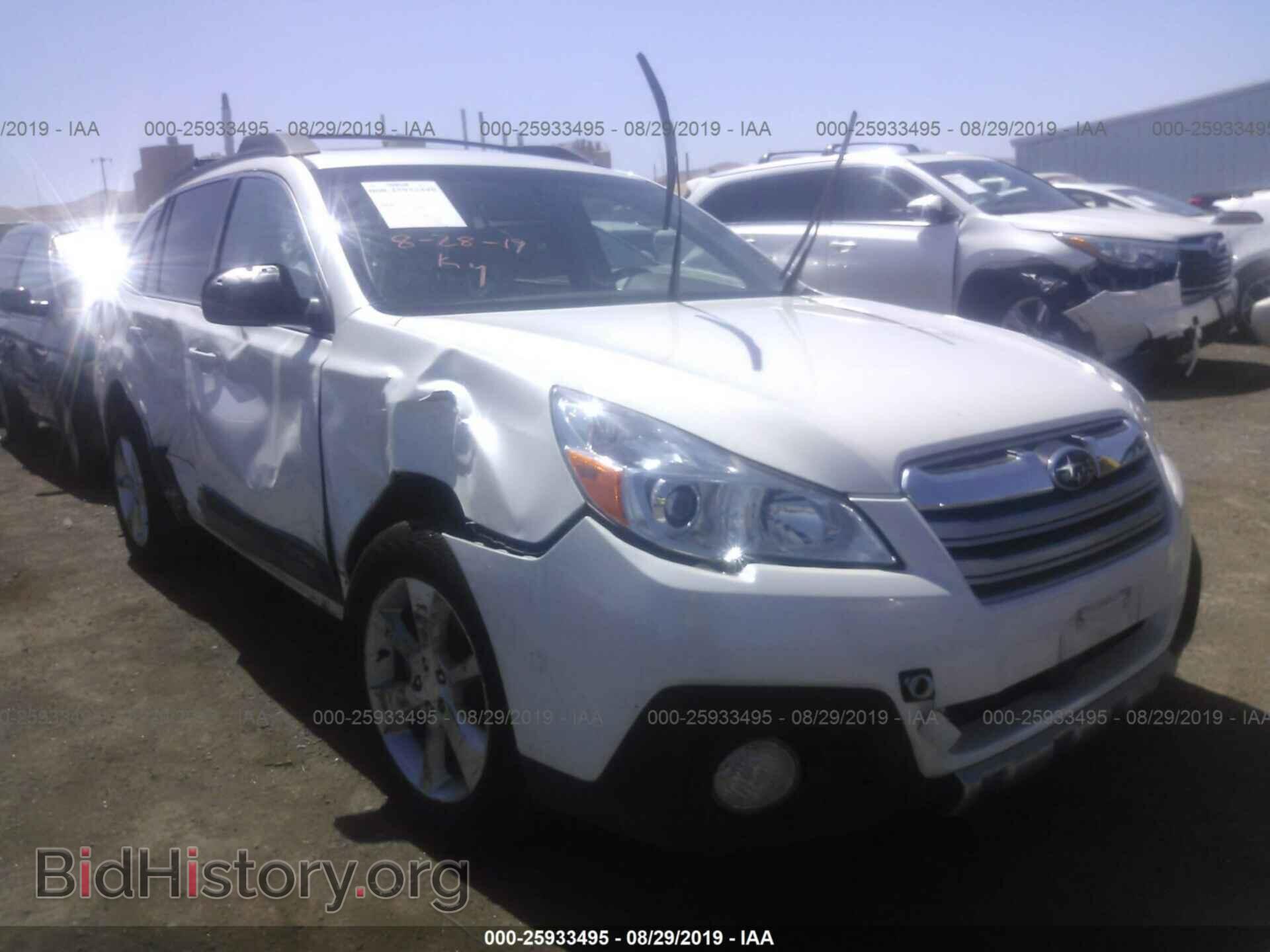 Фотография 4S4BRBPC6D3290576 - SUBARU OUTBACK 2013