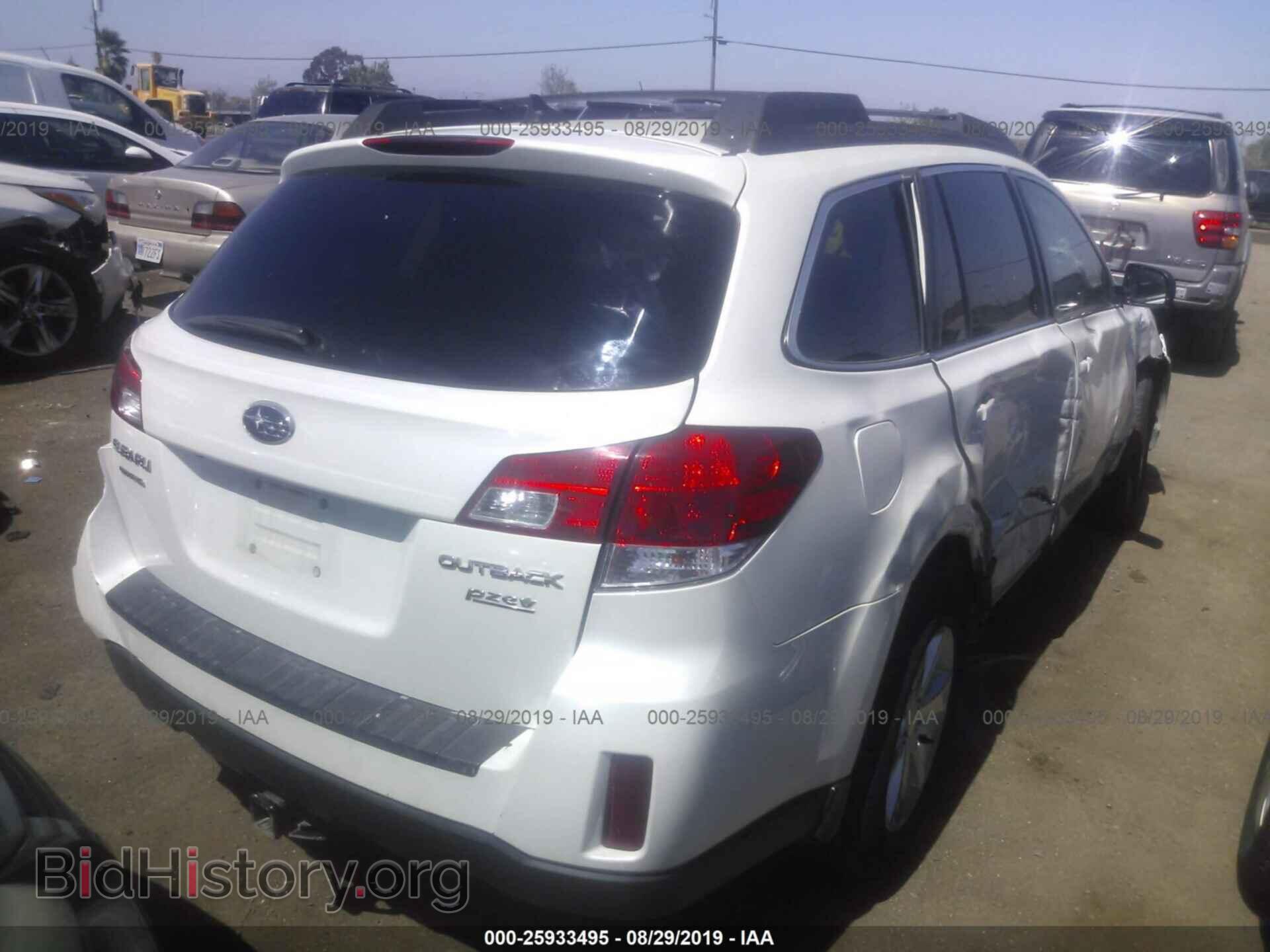 2013 SUBARU OUTBACK - VIN: 4S4BRBPC6D3290576 - Photo 4