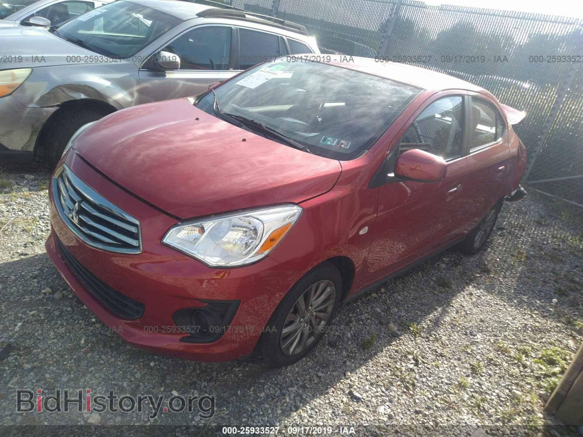 2019 MITSUBISHI MIRAGE - VIN: ML32F3FJ3KHF10426 - Фото 2