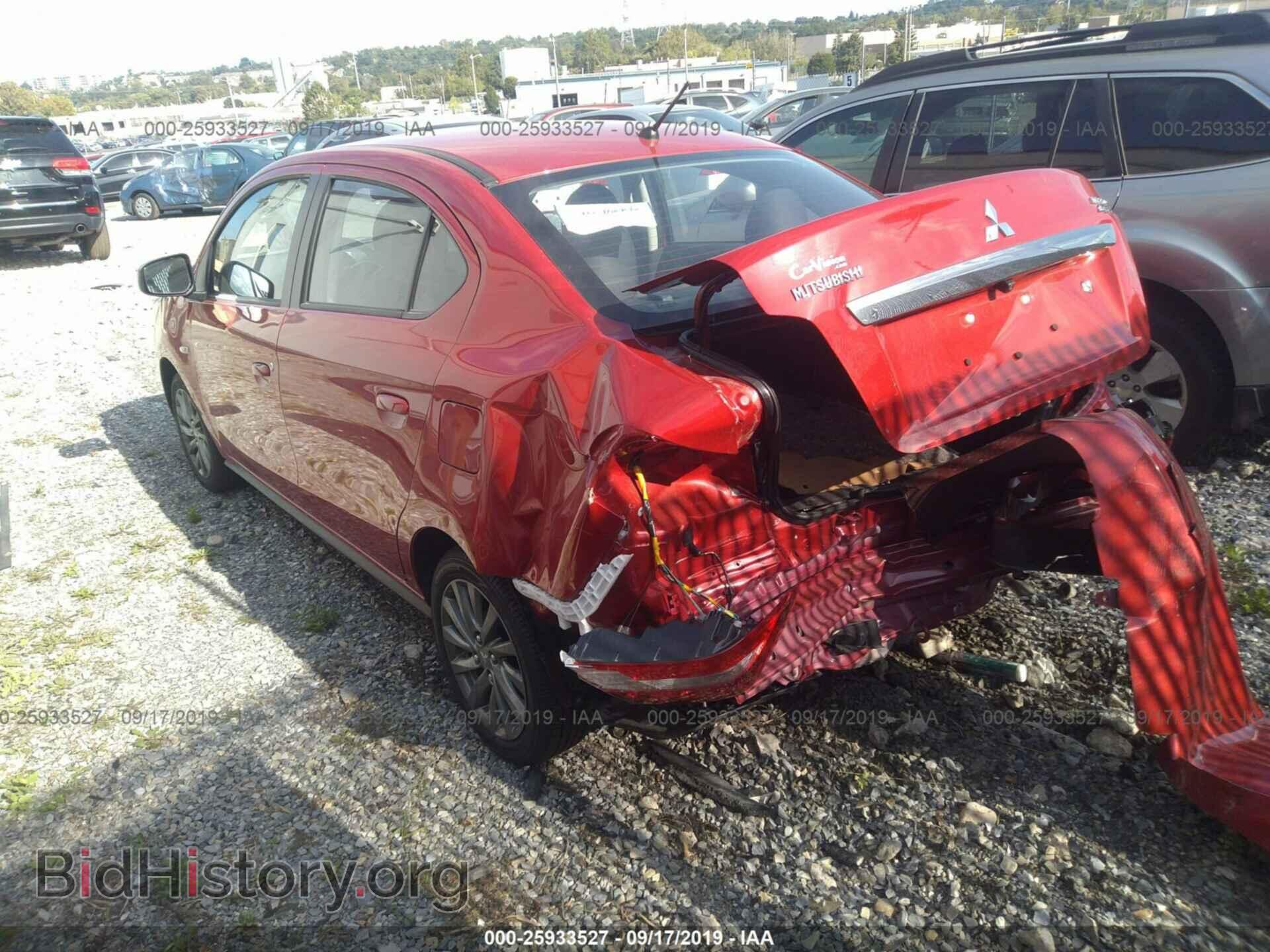 2019 MITSUBISHI MIRAGE - VIN: ML32F3FJ3KHF10426 - Фото 3
