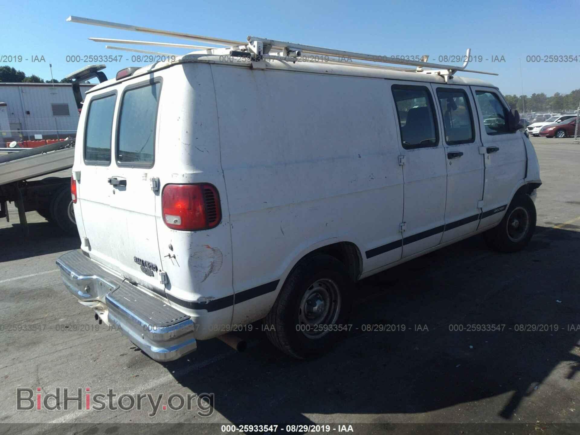 2002 DODGE RAM VAN - VIN: 2B7HB11Z42K113337 - Фото 4