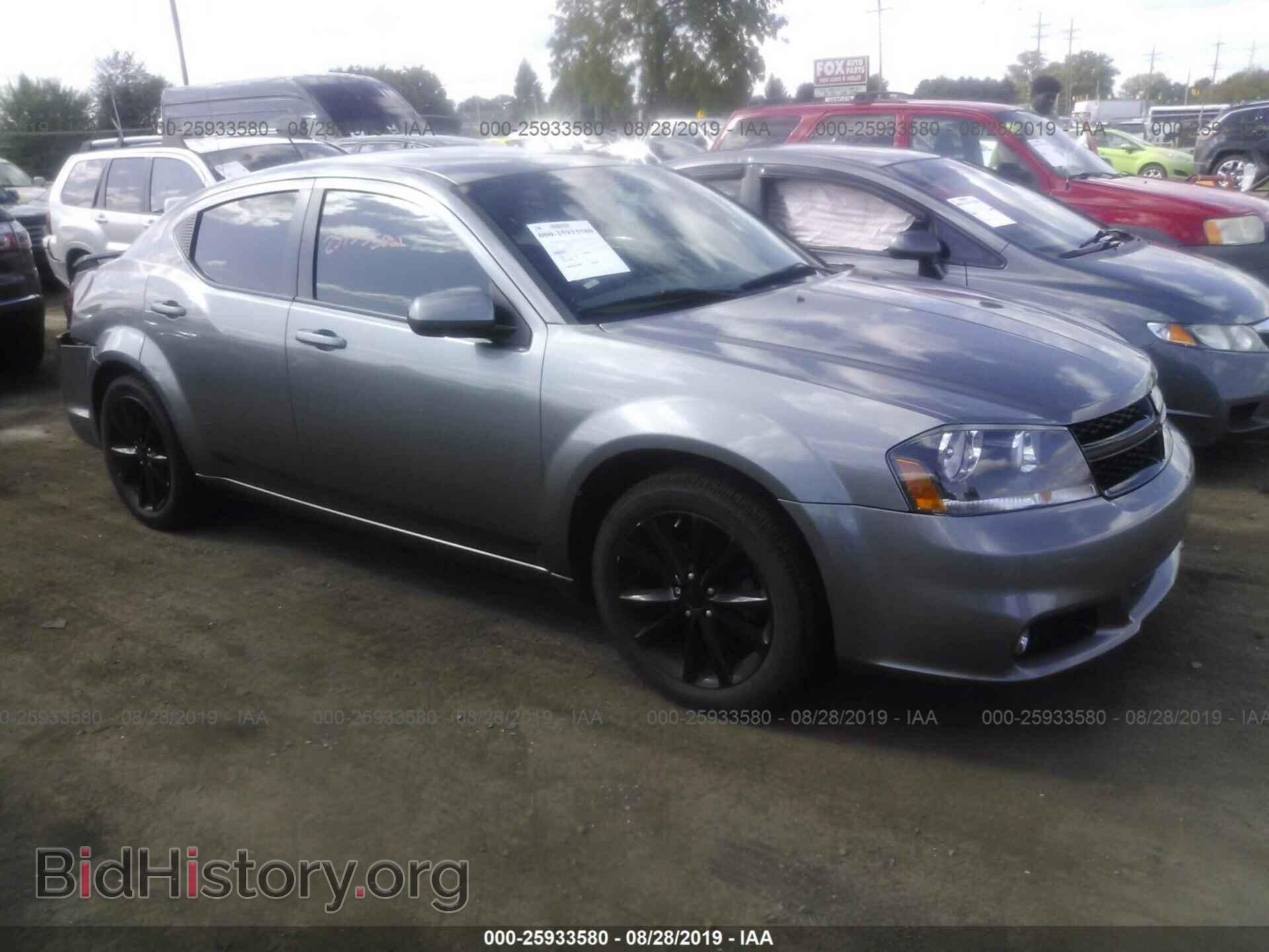 Фотография 1C3CDZCB2DN620431 - DODGE AVENGER 2013