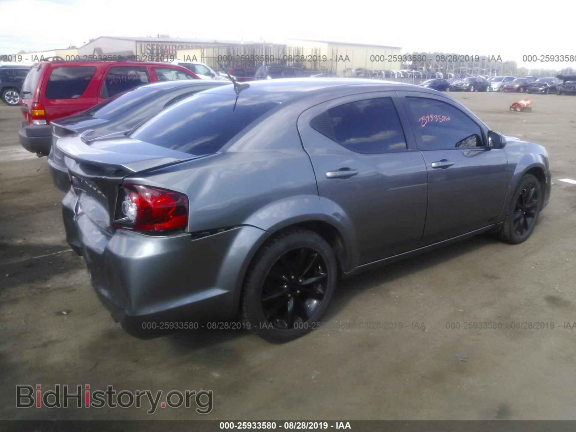 2013 DODGE AVENGER - VIN: 1C3CDZCB2DN620431 - Фото 4