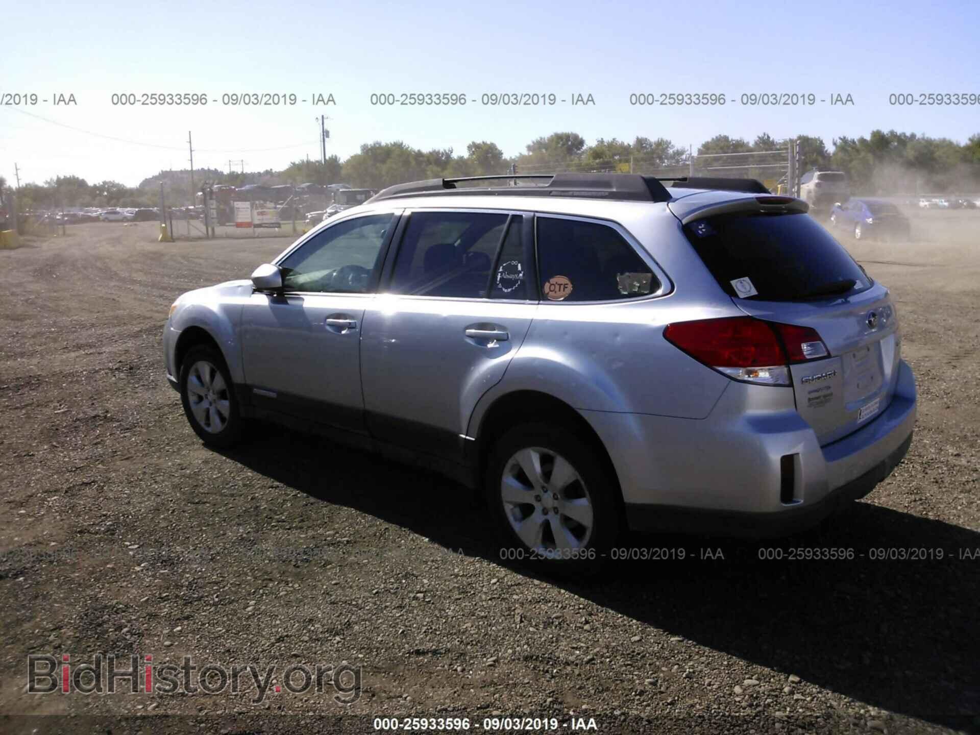 2012 SUBARU OUTBACK - VIN: 4S4BRBCC7C3288534 - Фото 3