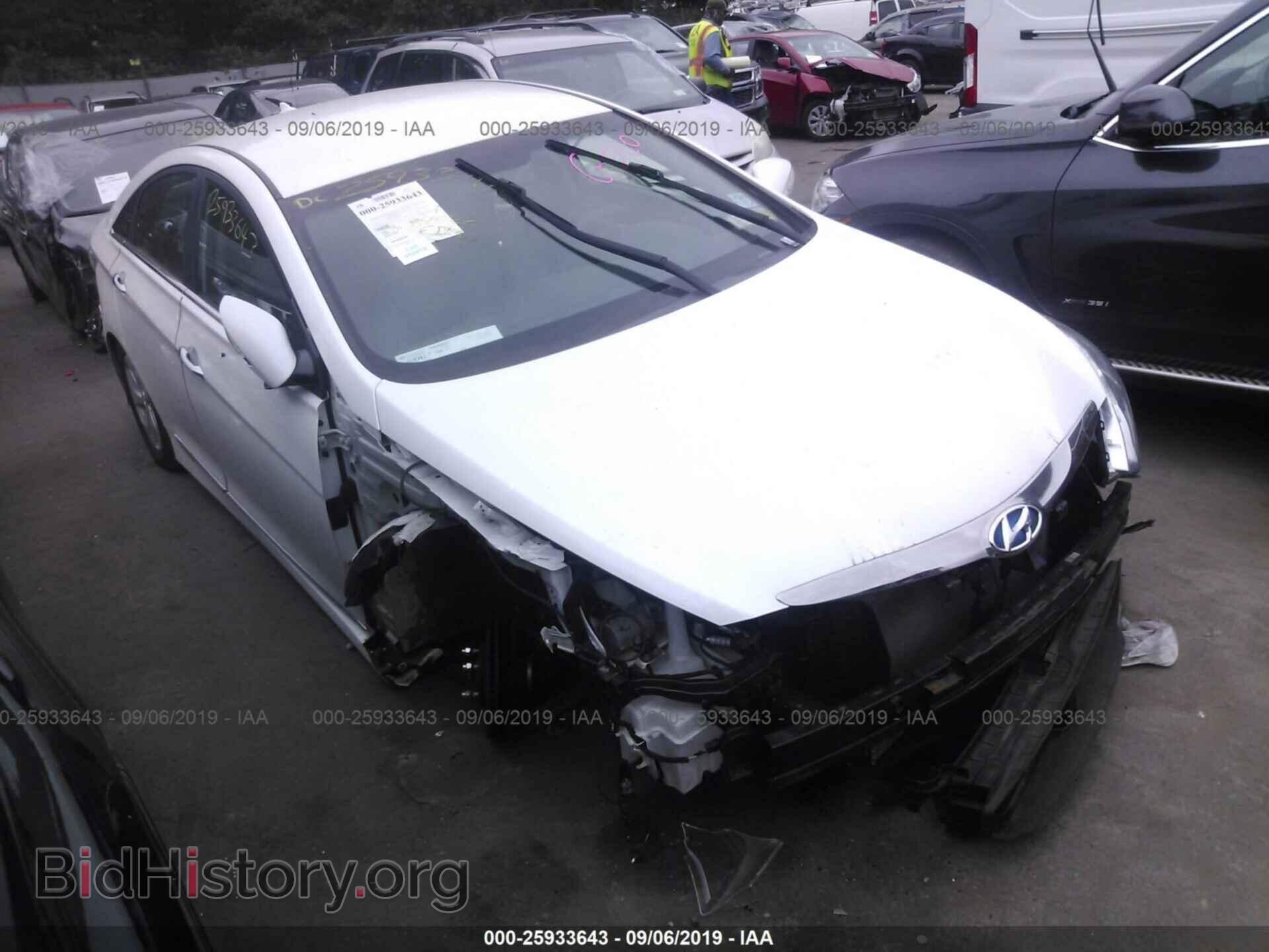 Фотография KMHEC4A46EA113552 - HYUNDAI SONATA 2014