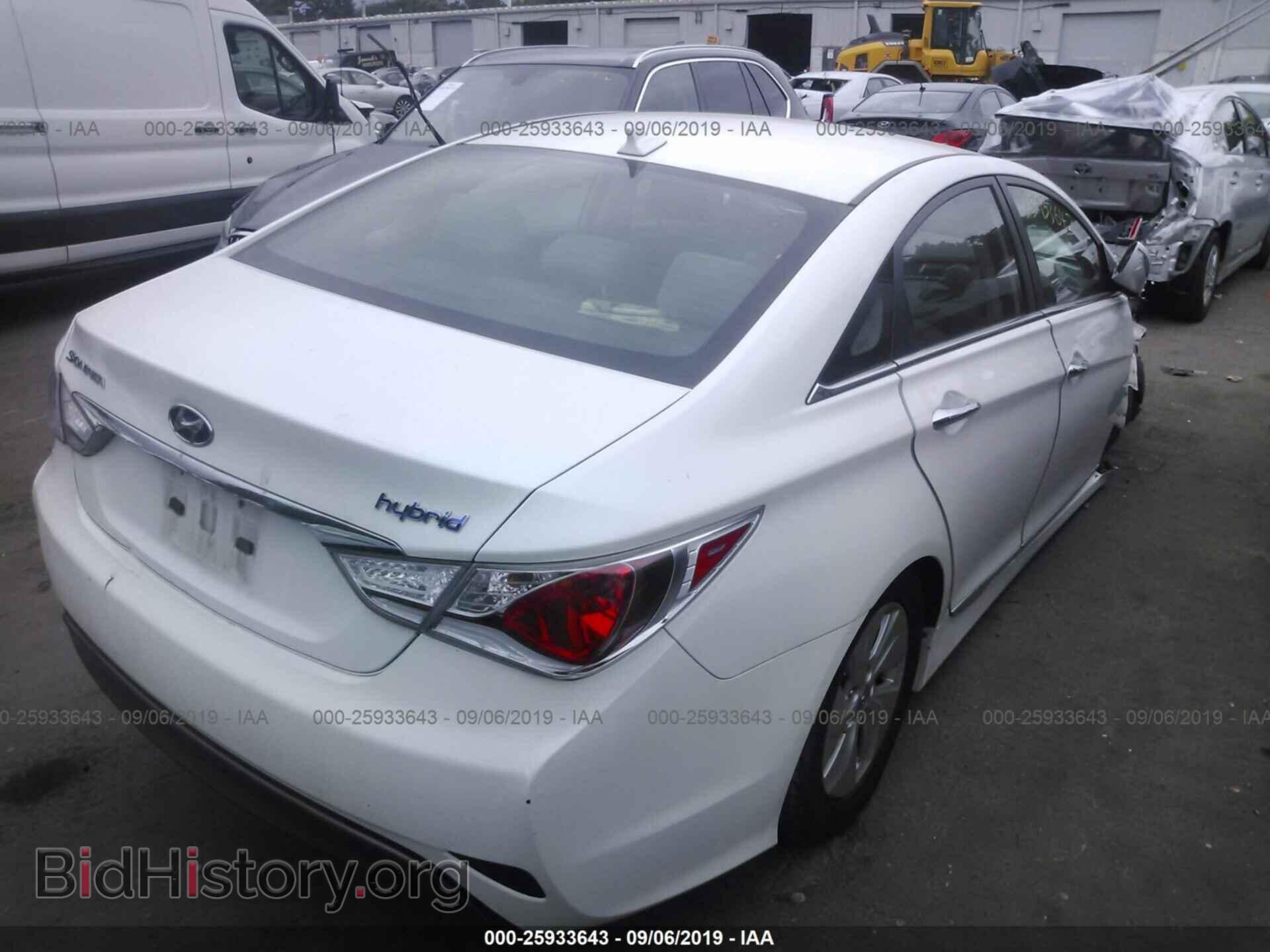 2014 HYUNDAI SONATA - VIN: KMHEC4A46EA113552 - Photo 4