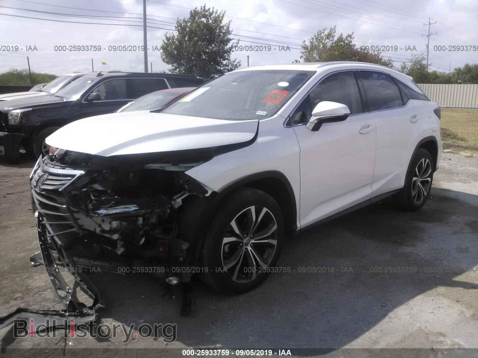 2017 LEXUS RX - VIN: 2T2ZZMCA8HC054071 - Фото 2