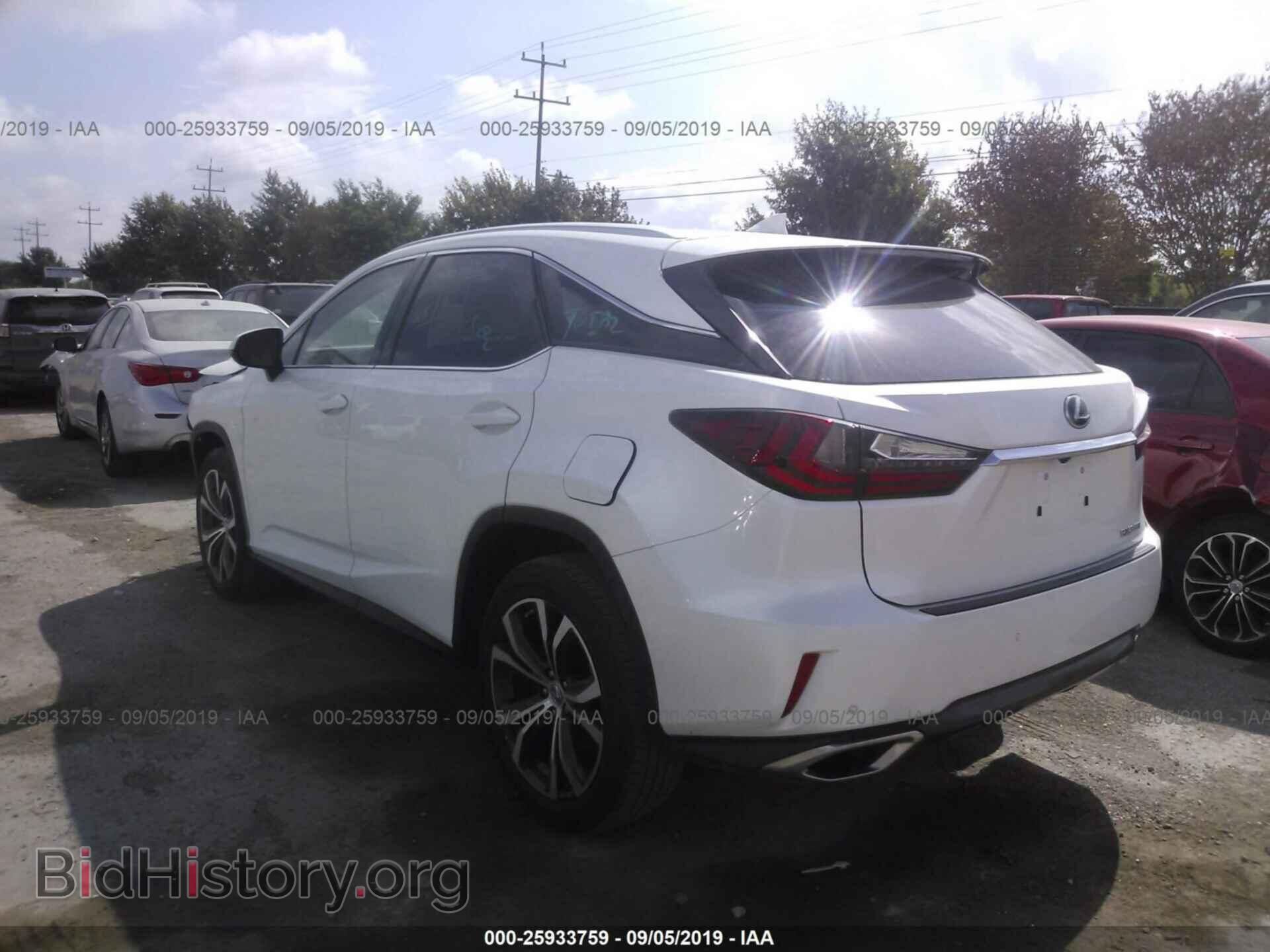 2017 LEXUS RX - VIN: 2T2ZZMCA8HC054071 - Фото 3