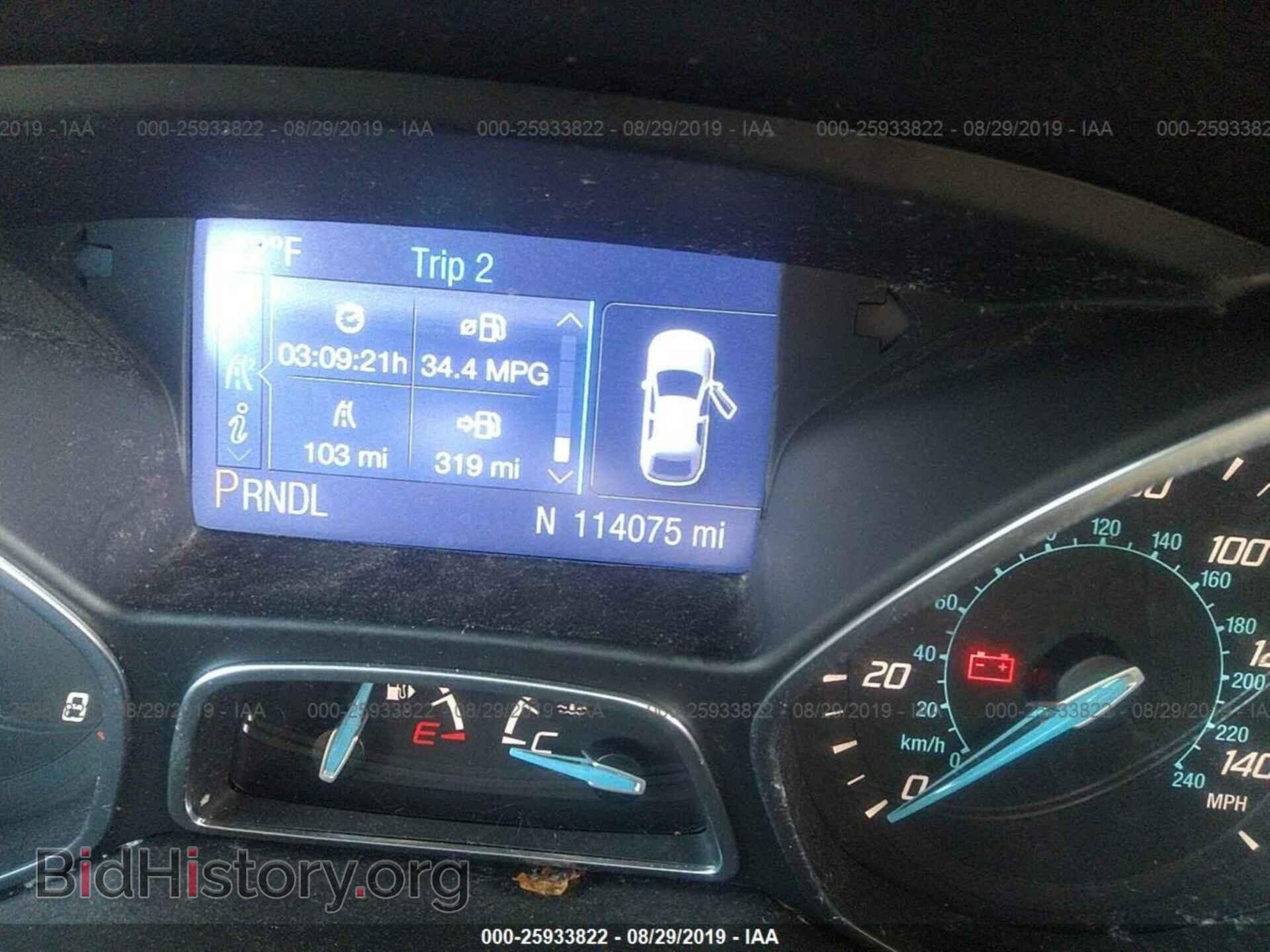 2014 FORD FOCUS - VIN: 1FADP3F24EL296837 - Фото 7