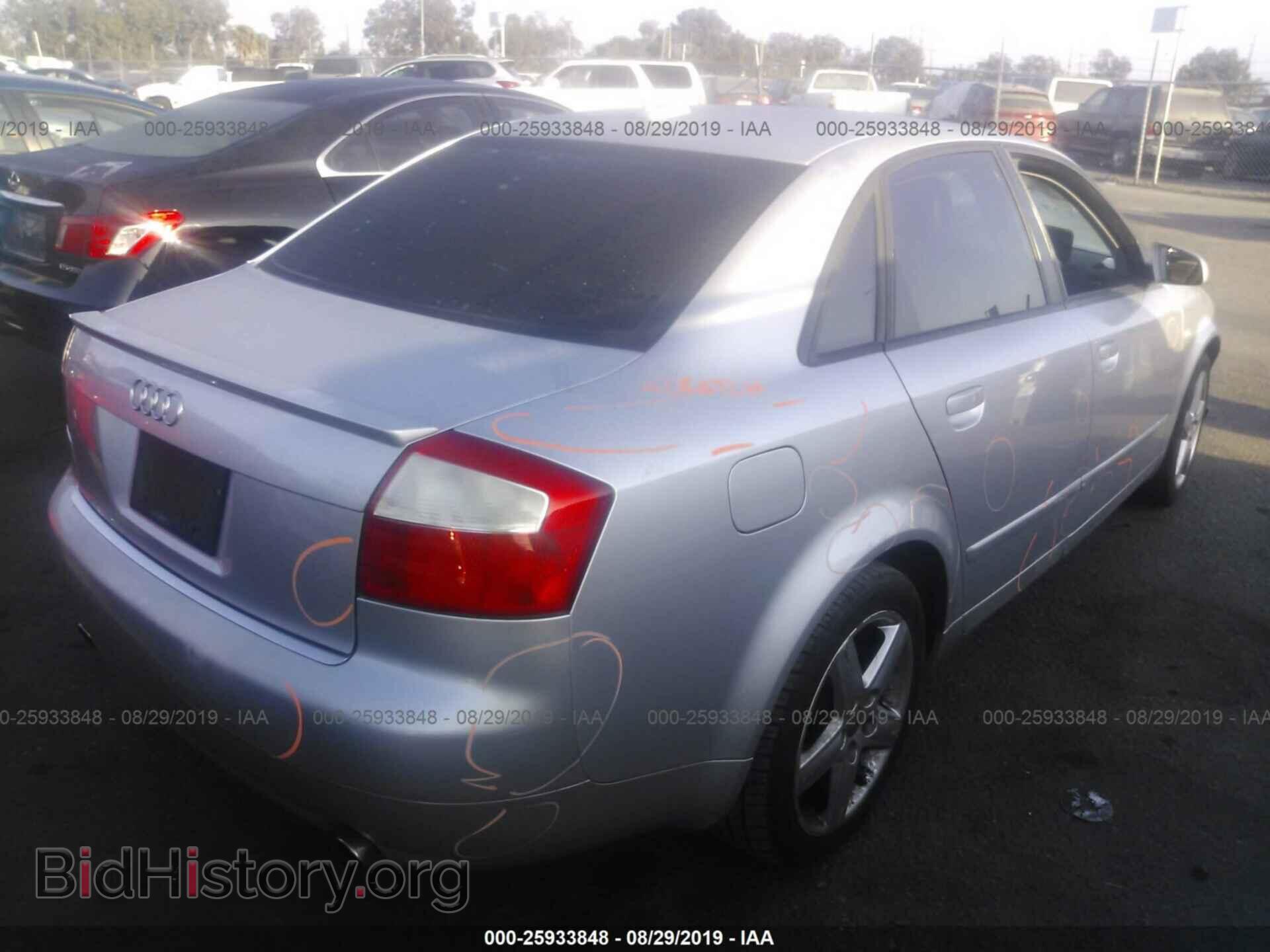 2005 AUDI A4 - VIN: WAULC68E05A098226 - Фото 4