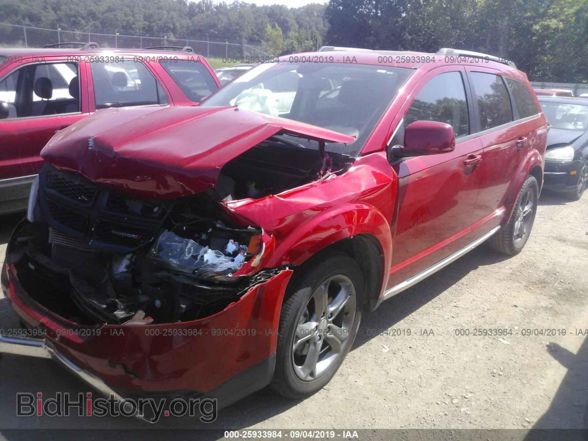 2015 DODGE JOURNEY - VIN: 3C4PDCGB8FT697666 - Фото 2