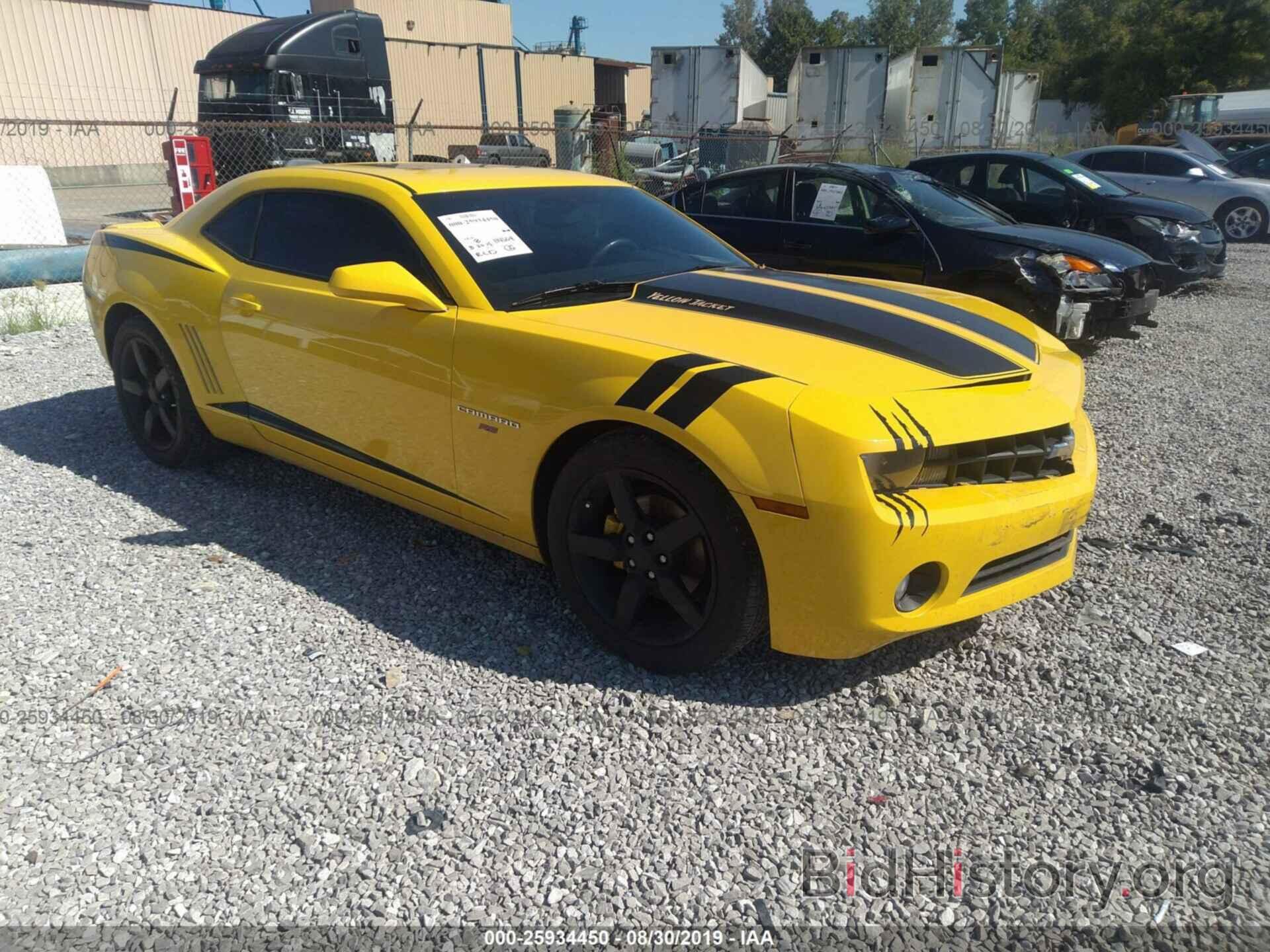 Photo 2G1FB1ED1B9162730 - CHEVROLET CAMARO 2011