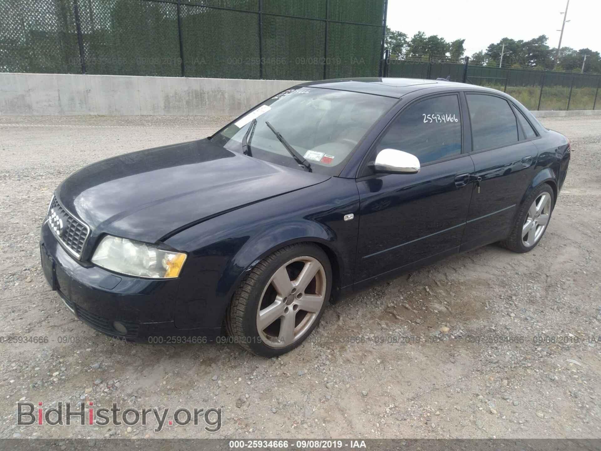 2005 AUDI A4 - VIN: WAULC68E05A025535 - Фото 2