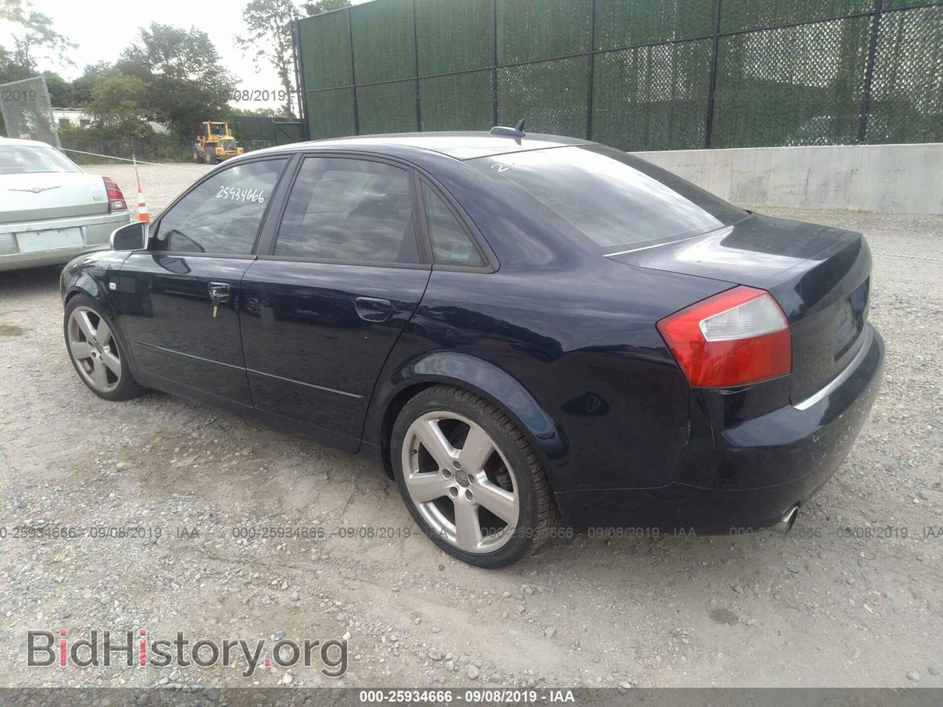 2005 AUDI A4 - VIN: WAULC68E05A025535 - Фото 3