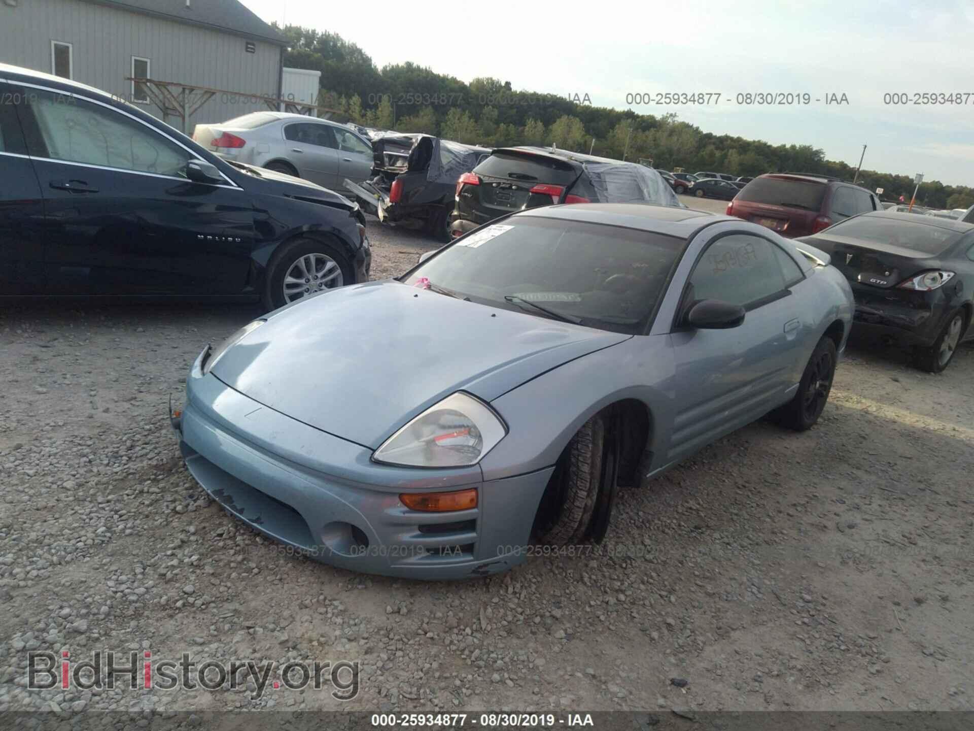 2004 MITSUBISHI ECLIPSE - VIN: 4A3AC44G34E078529 - Фото 2