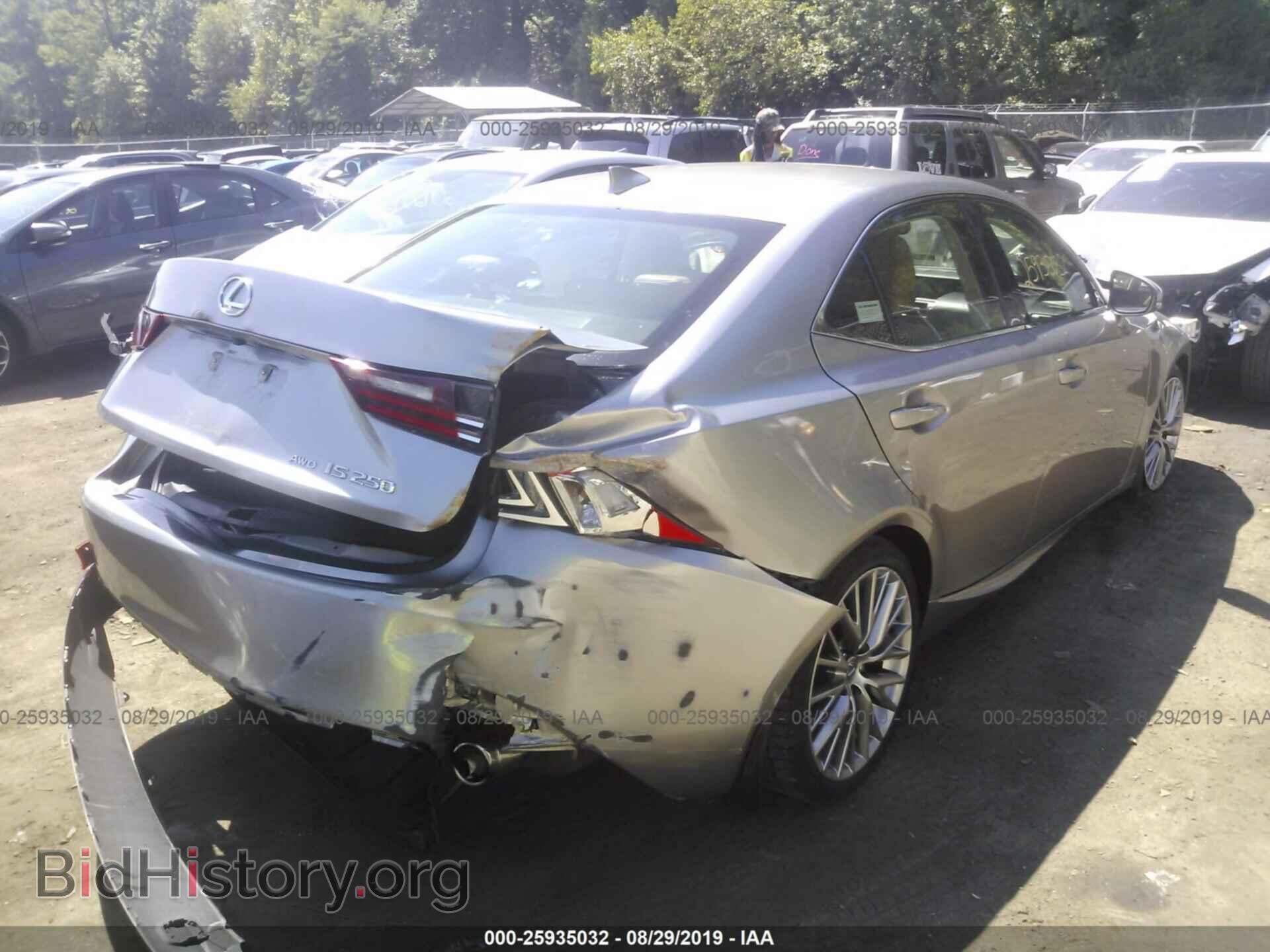 2014 LEXUS IS - VIN: JTHCF1D25E5008200 - Фото 4