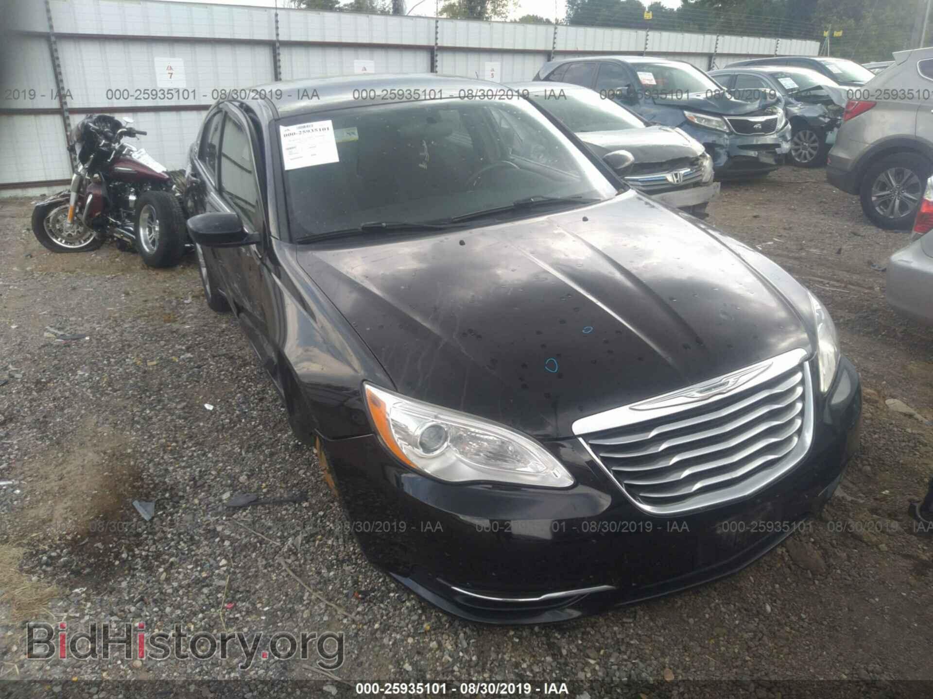 Фотография 1C3CCBBB1CN226896 - CHRYSLER 200 2012